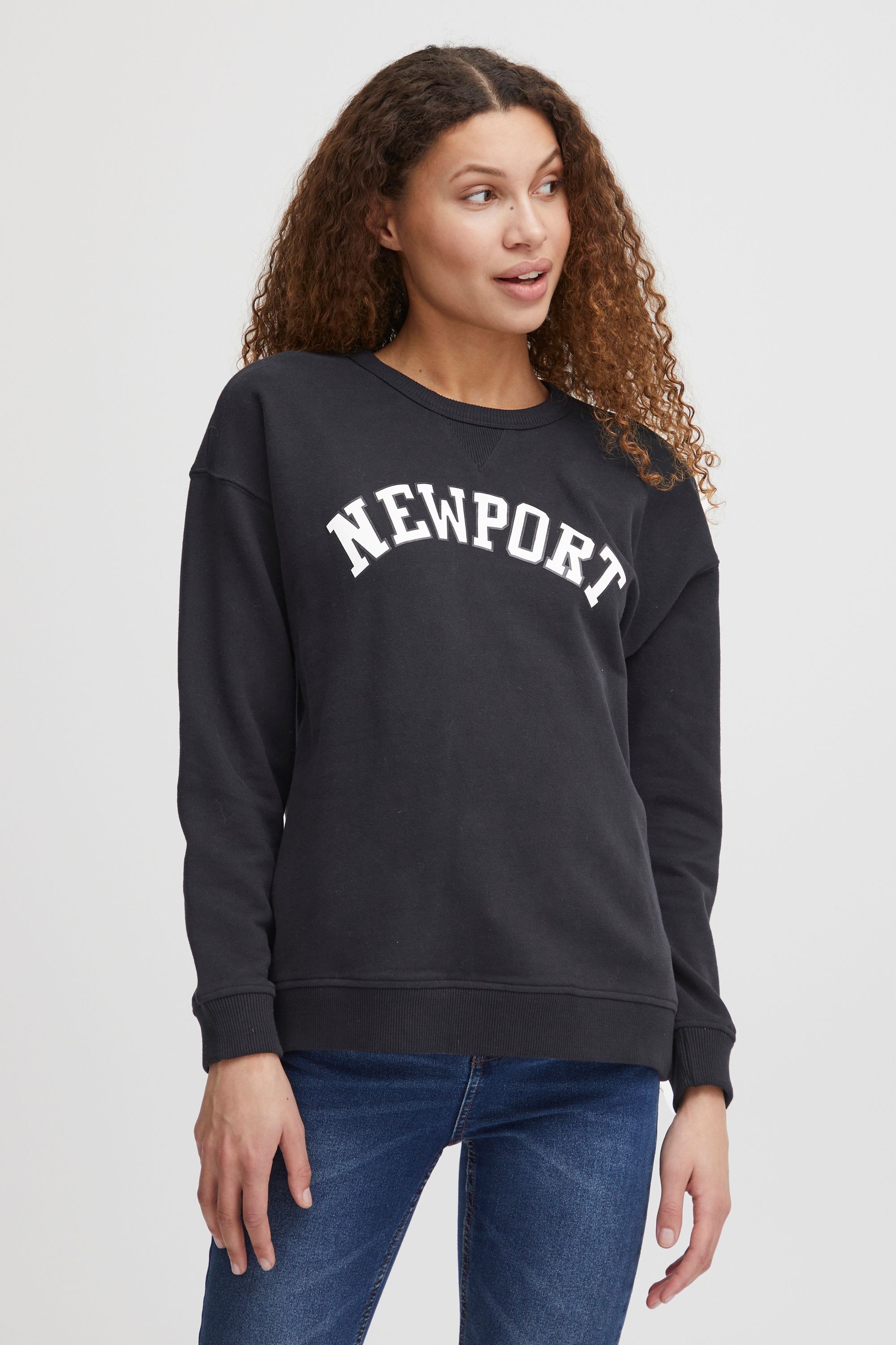OXMO Rundhalspullover »Sweatshirt OXColeen«
