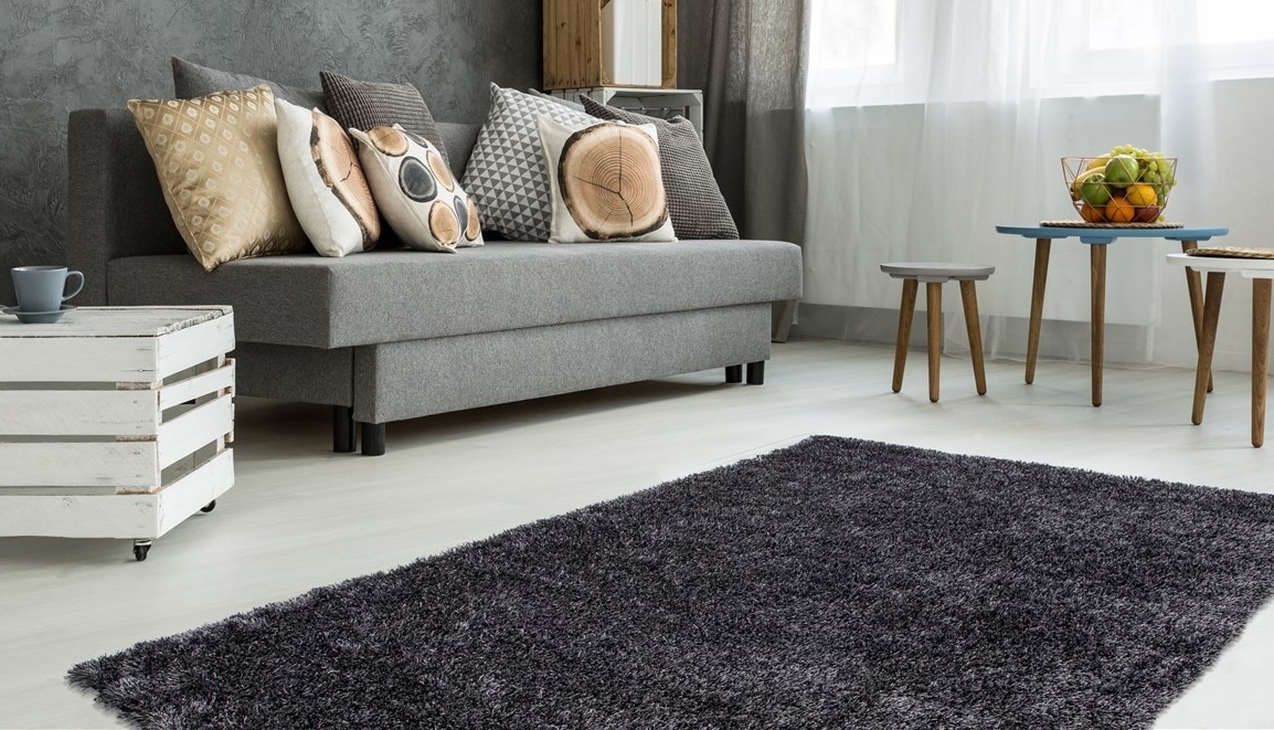 calo-deluxe Hochflor-Teppich "Masada 900" rechteckig 40 mm Höhe Wohnzimmer