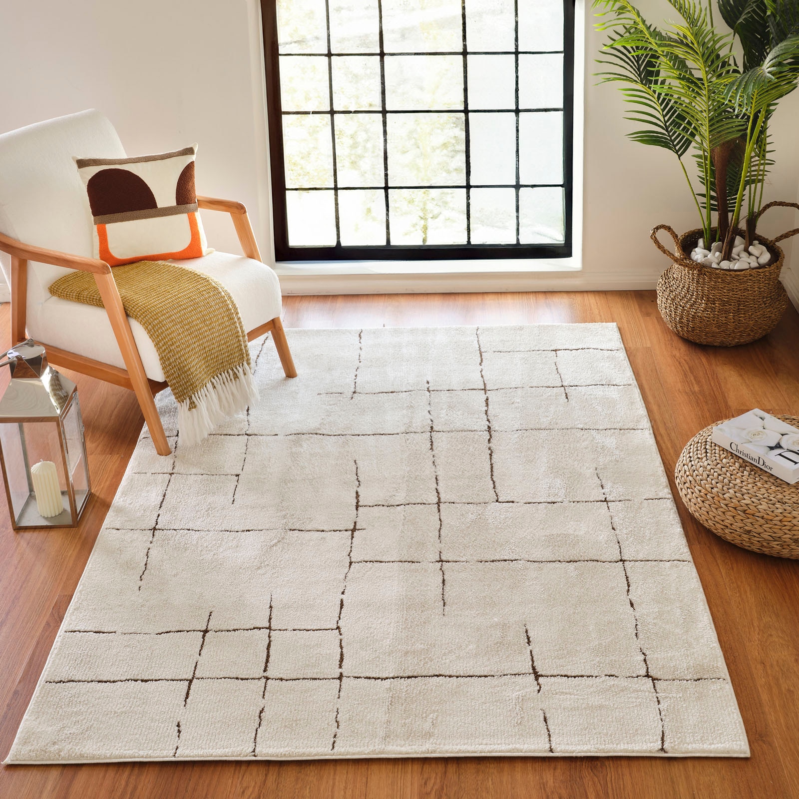 Livabliss Teppich "PRAGUE" rechteckig 14 mm Höhe Skandi Design, Modern Boho günstig online kaufen