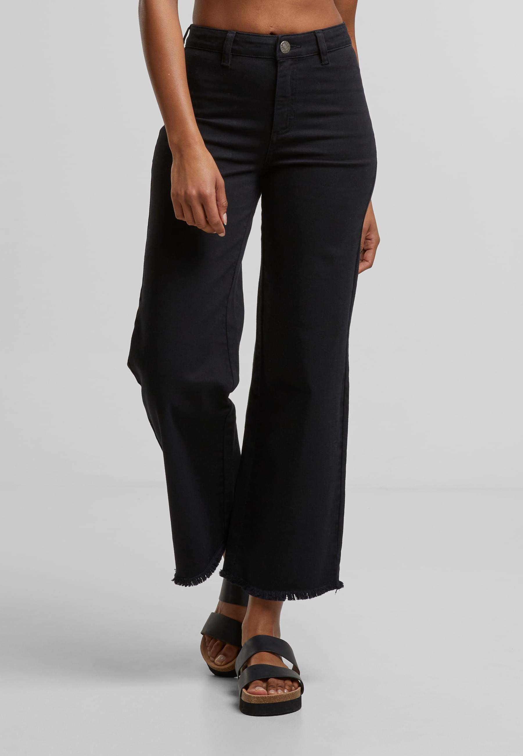 URBAN CLASSICS Bequeme Jeans »Urban Classics Ladies Relaxed Straight Fit Denim«