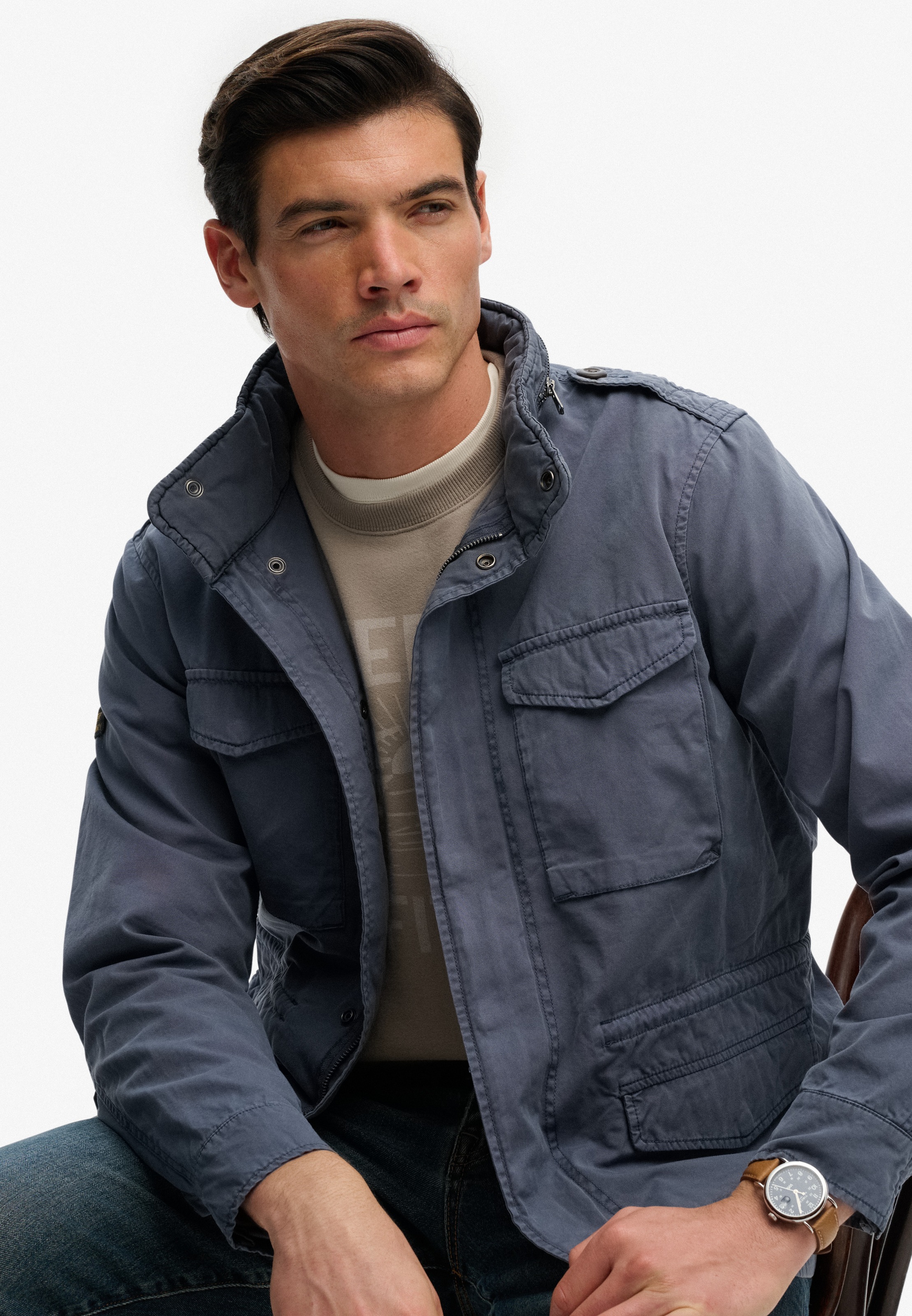 Thumbnail - Superdry Parka "COTTON M65 JACKET" ohne Kapuze