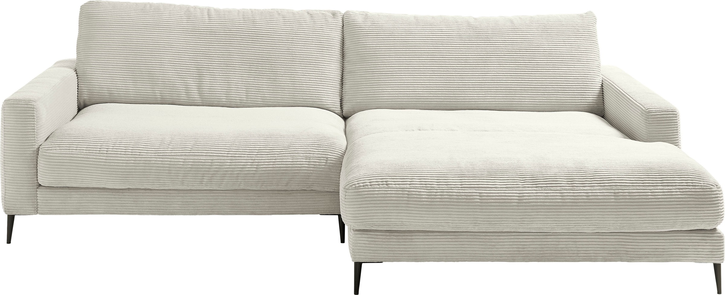 Home affaire Ecksofa "Downtown, B/T/H: 272/190/84 cm L-Form" weicher Sitzko günstig online kaufen