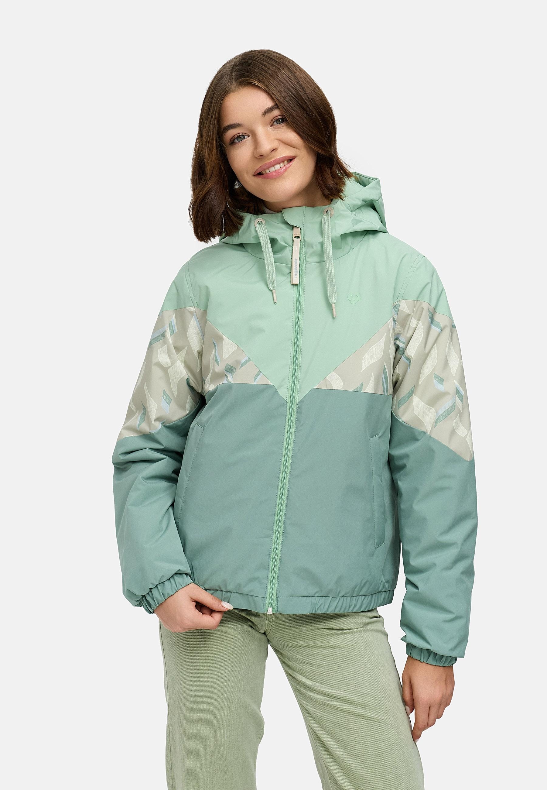 Ragwear Regenjacke »Rochele Warm YOUMODO«, mit Kapuze, wasserdichte Damen Funktionsjacke mit Kapuze