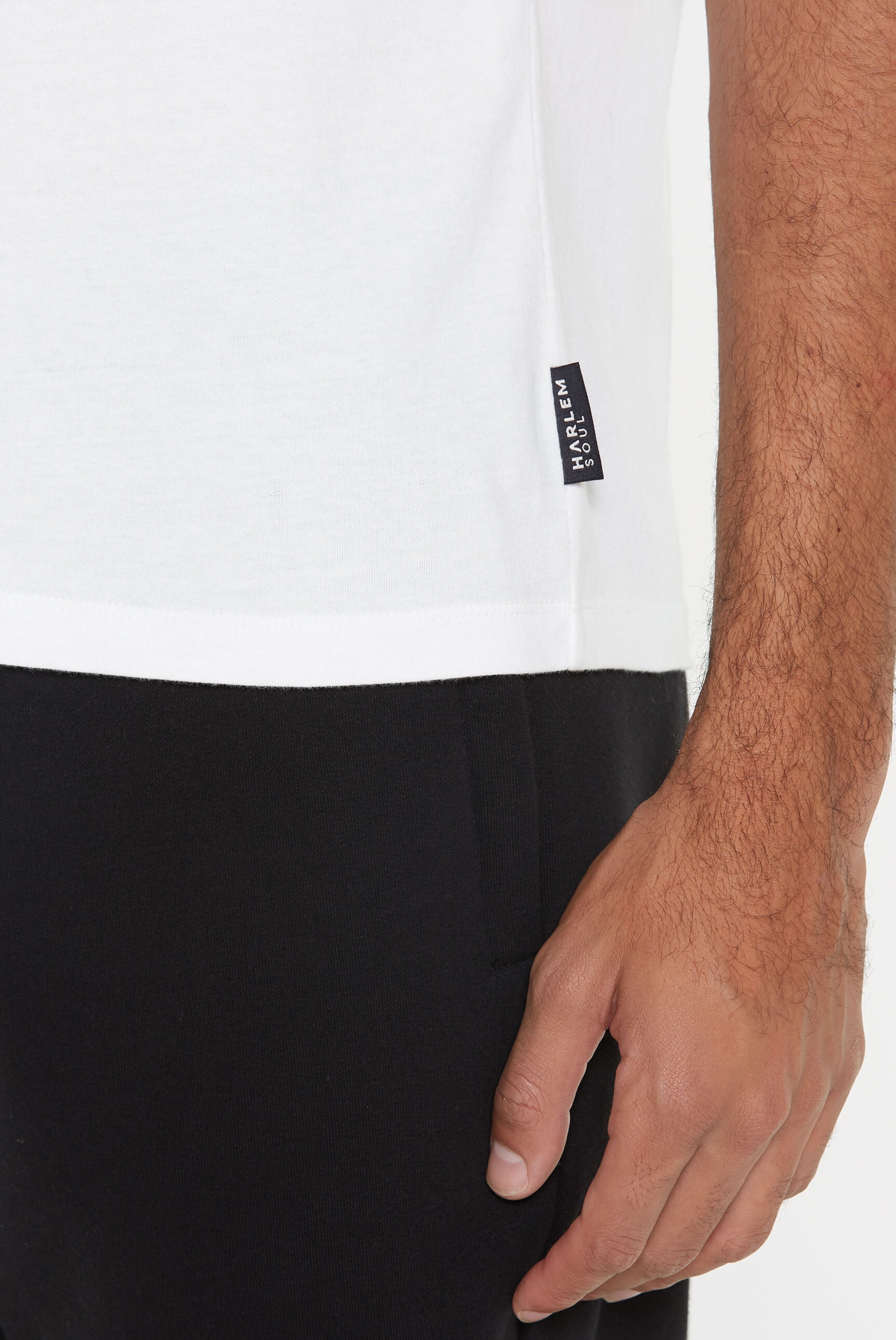 Harlem Soul V-Shirt, aus Baumwolle