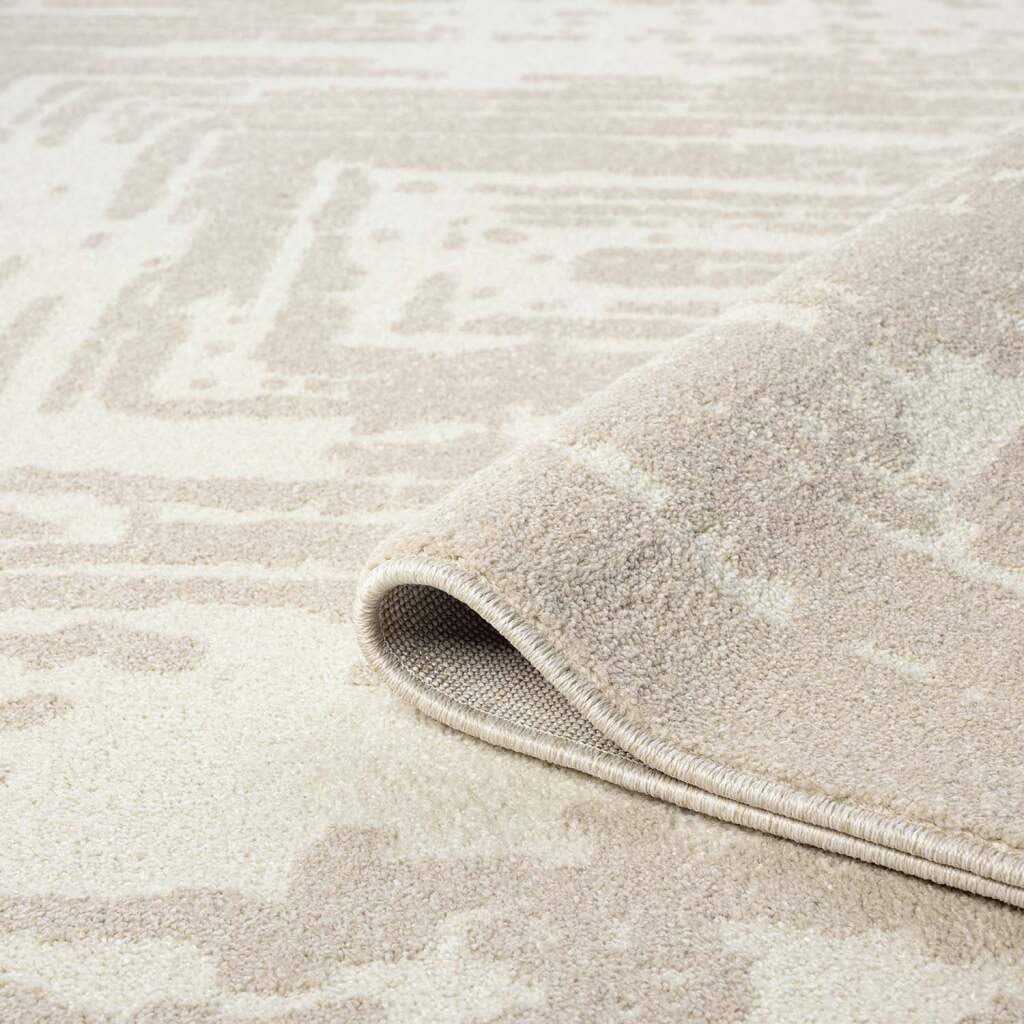 Carpet City Teppich »FLAIR171«, rund, 11 mm Höhe, Kurzflor-Teppich, Skandi-Stil, Wohnzimmer