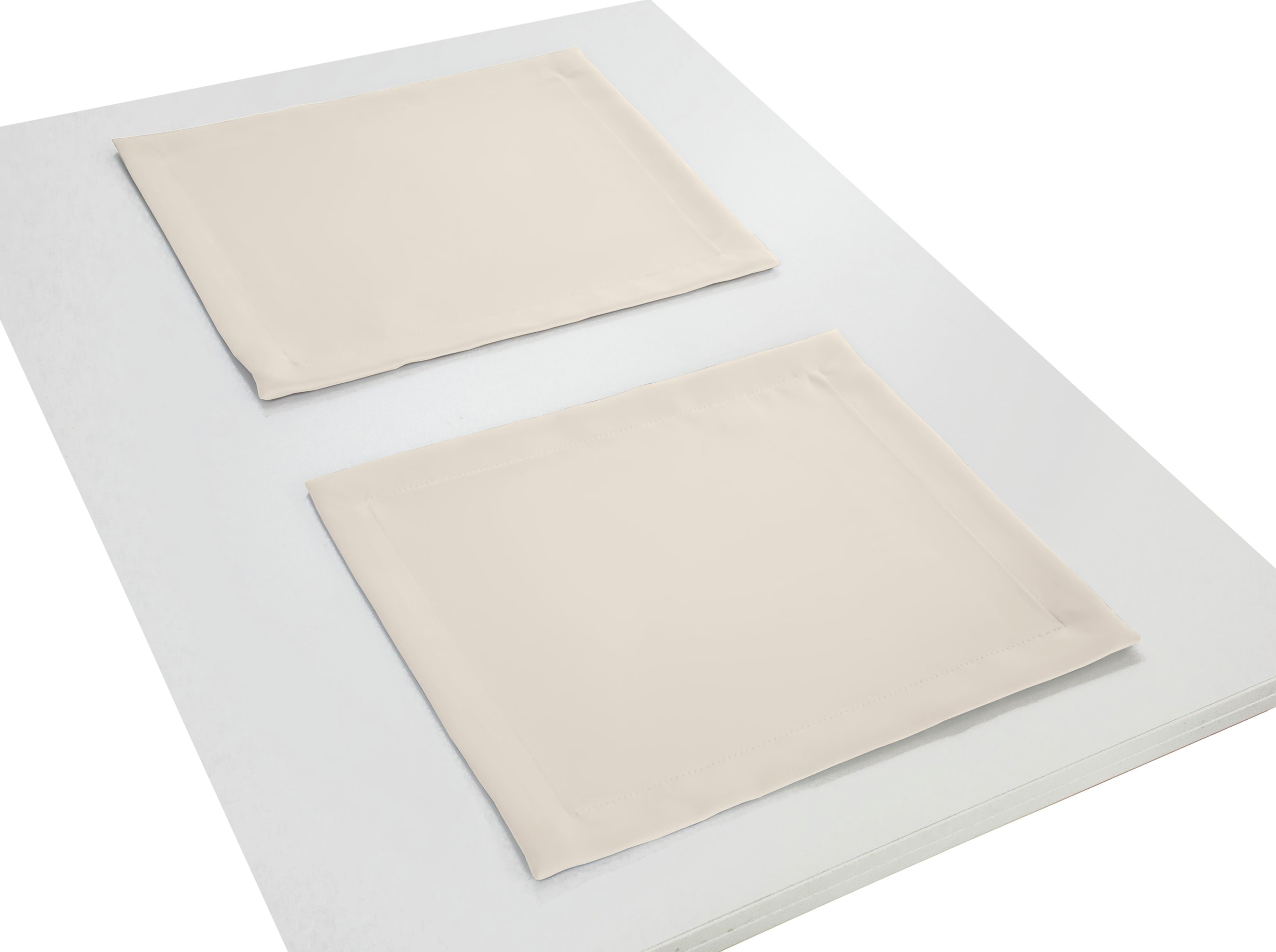 Platzset WIRTH, B:40cm L:35cm, beige, Obermaterial: 100% Polyester, Platzsets, "Umea"