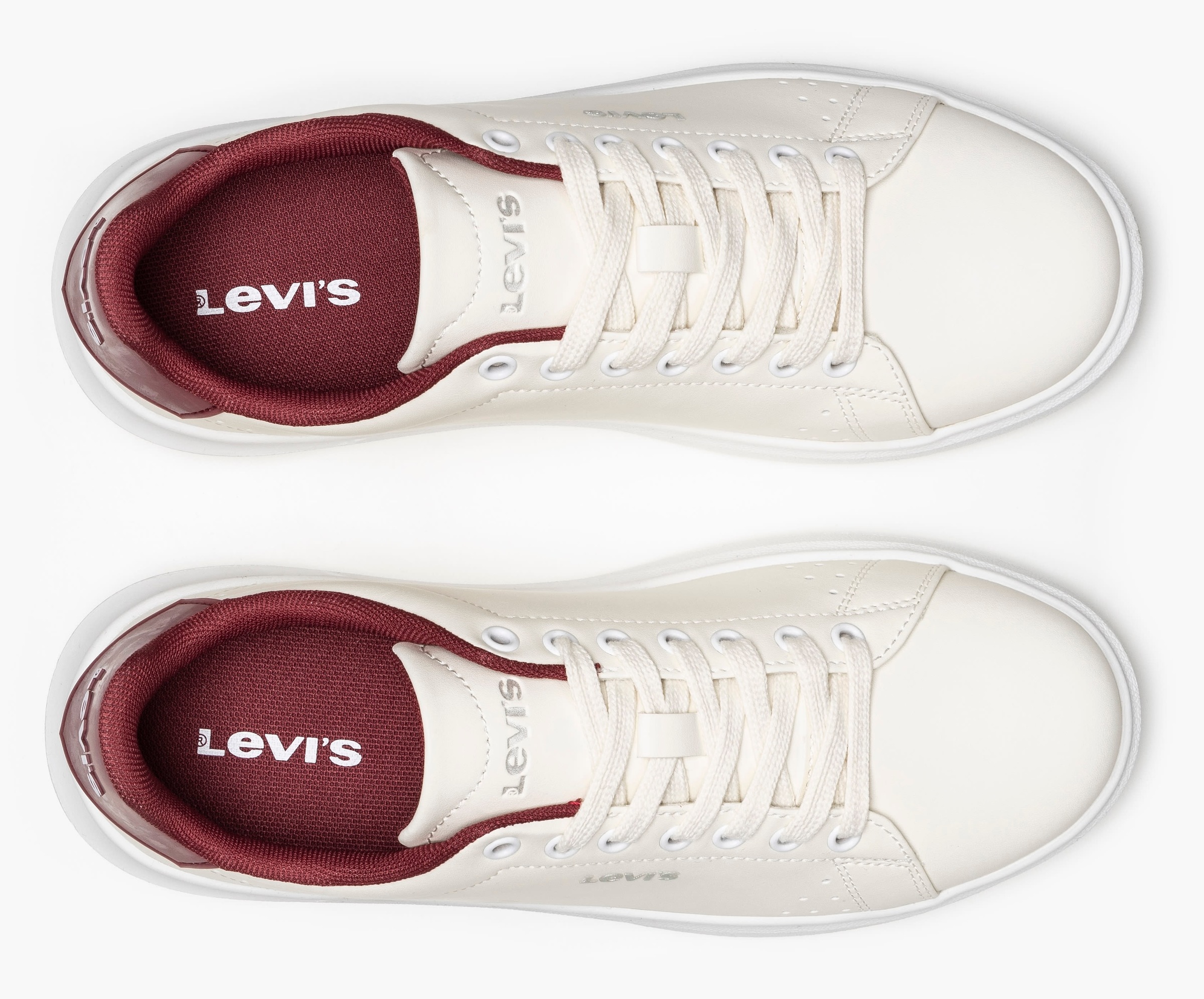 Levi's® Sneaker »ELLIS 2.0«, Freizeitschuh, Halbschuh, Schnürschuh mit Kontrastbesatz