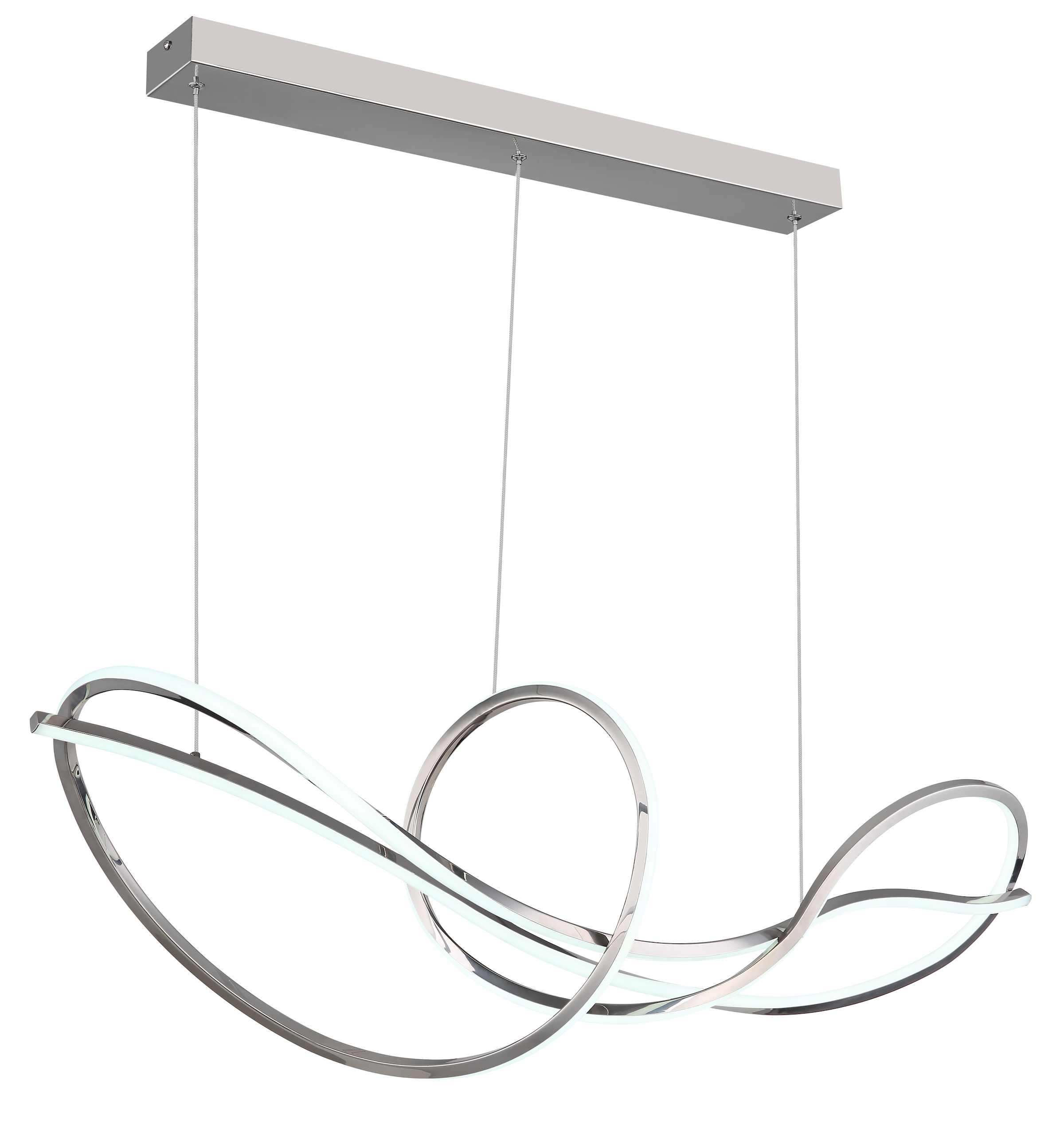 GLOBO LIGHTING Hängeleuchte »IDUNA« LED-Modul 1 Stk. warmweiß - kaltweiß Hängelampe Esszimmer-Leuchte Esstischleuchte Wohnzimmer