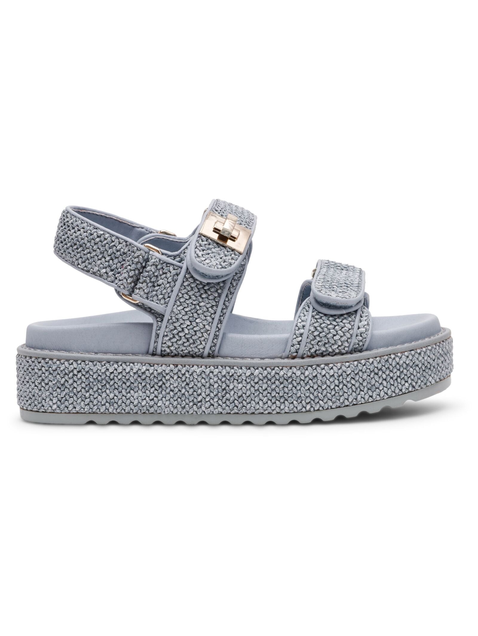STEVE MADDEN Plateausandaletten »STEVE MADDEN Sandalen Textil«