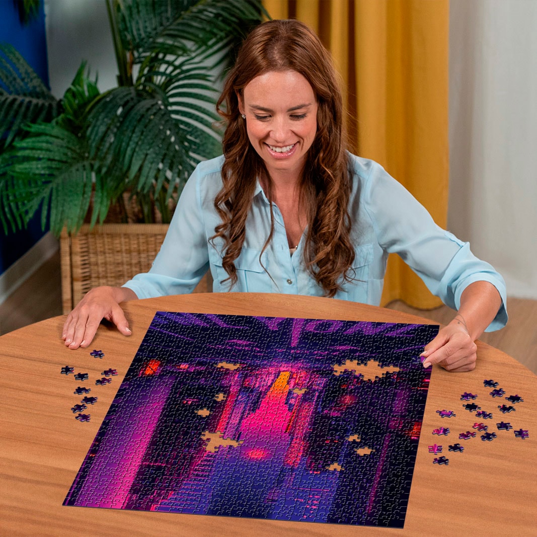 Ravensburger Puzzle »New York in Neon«, Made in Germany