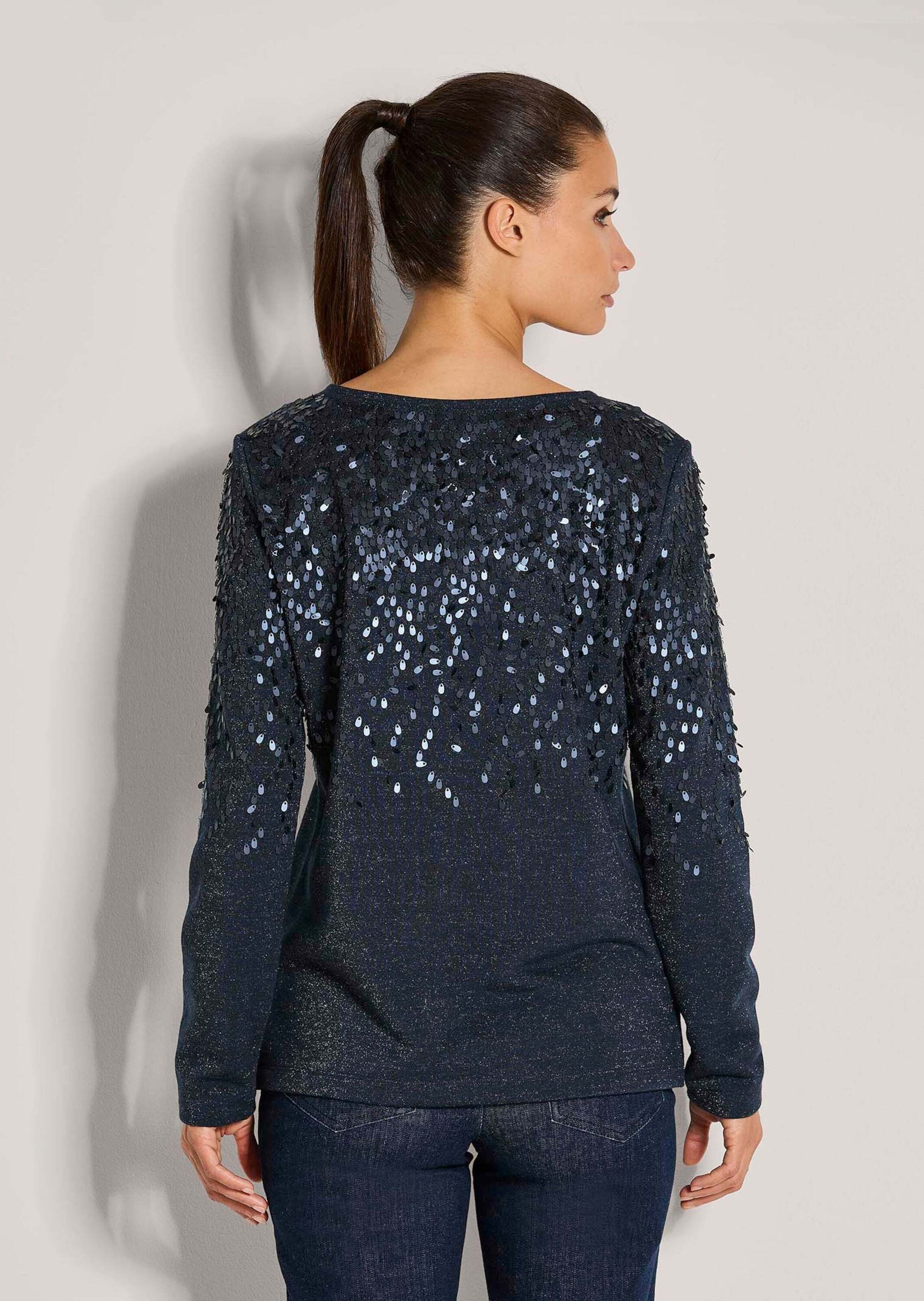 MADELEINE Langarmshirt »Sweatshirt Glitzeroberteil mit funkelnden Details«