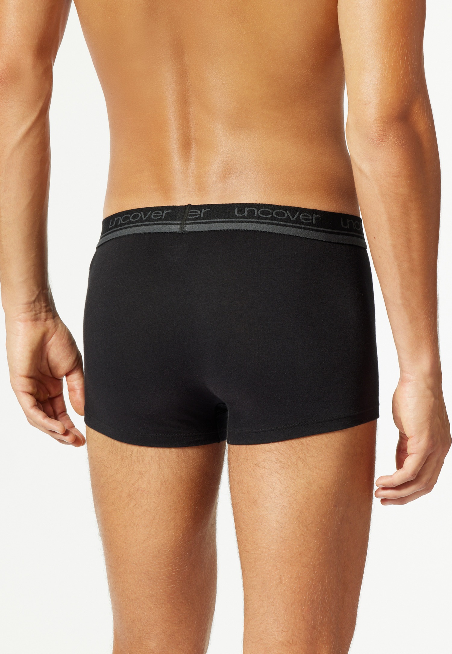 uncover by SCHIESSER Boxer »Uncover Cotton« ohne Eingriff, elastisch, Single Jersey, Logo-Bund