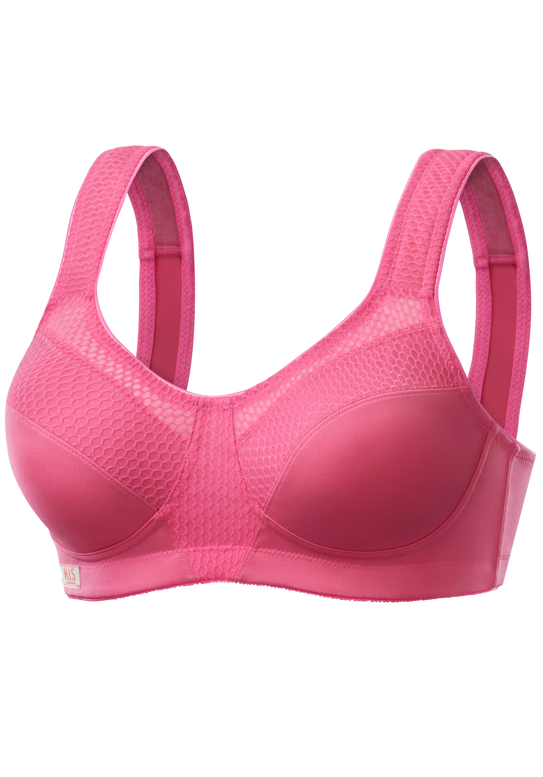 H.I.S Sport-BH, ohne Bügel aus schnell trocknendem COOLMAX®-Material