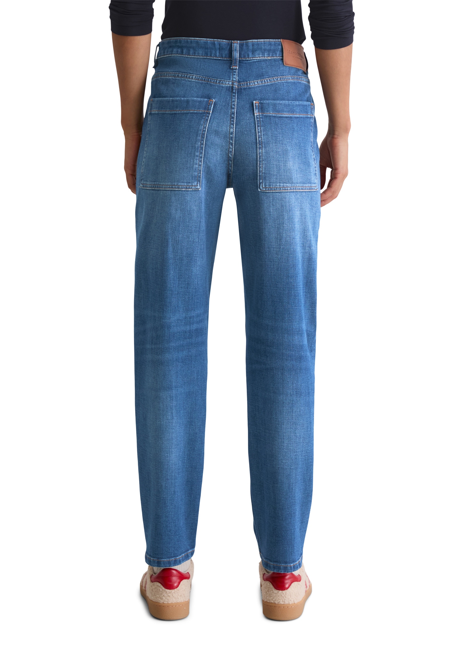 Marc O'Polo Boyfriend-Jeans »aus softem Cashmere Touch Denim«