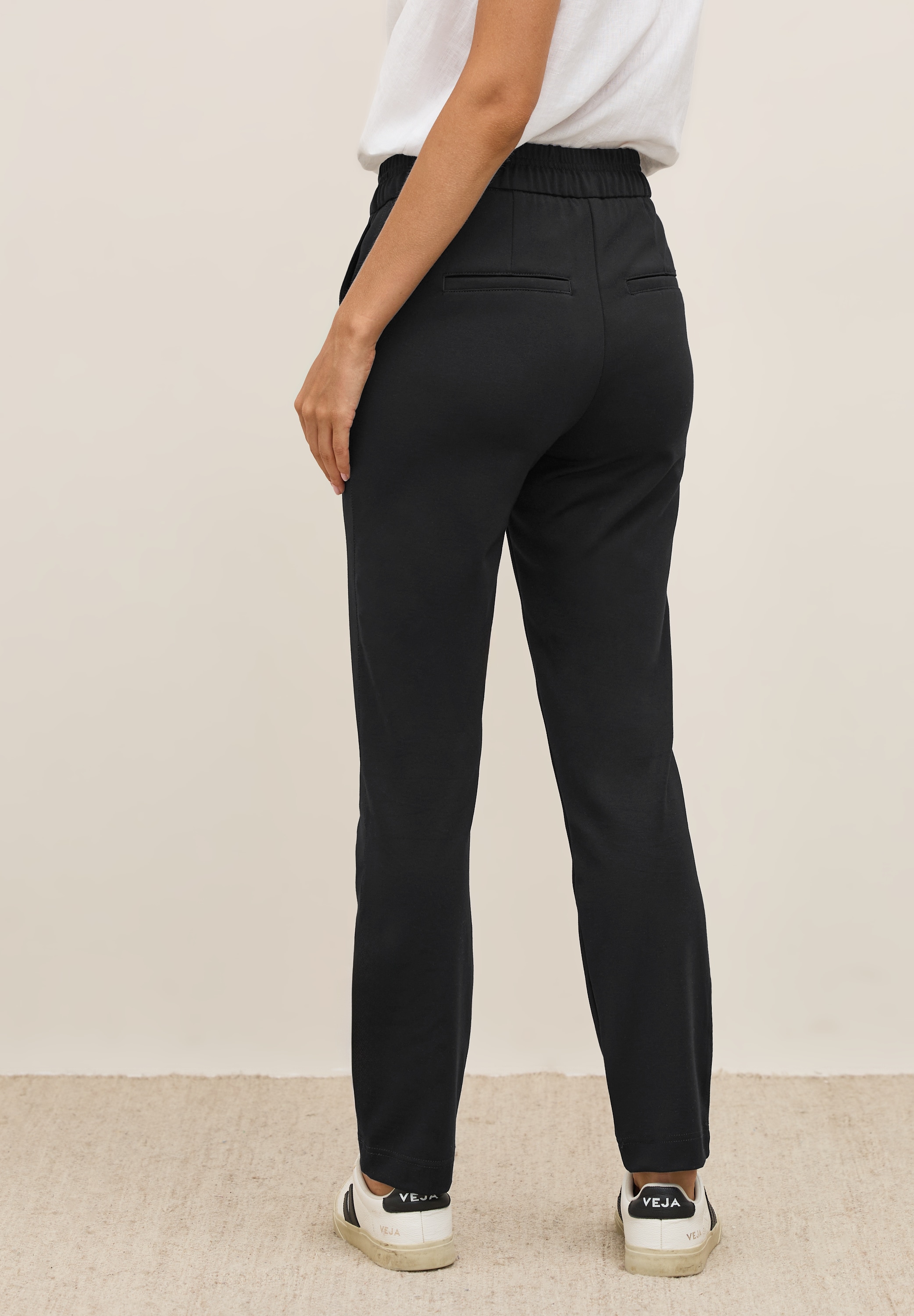 Cecil Stoffhose »Style Tracey«, mit elastischem Bund und Tunnelzug