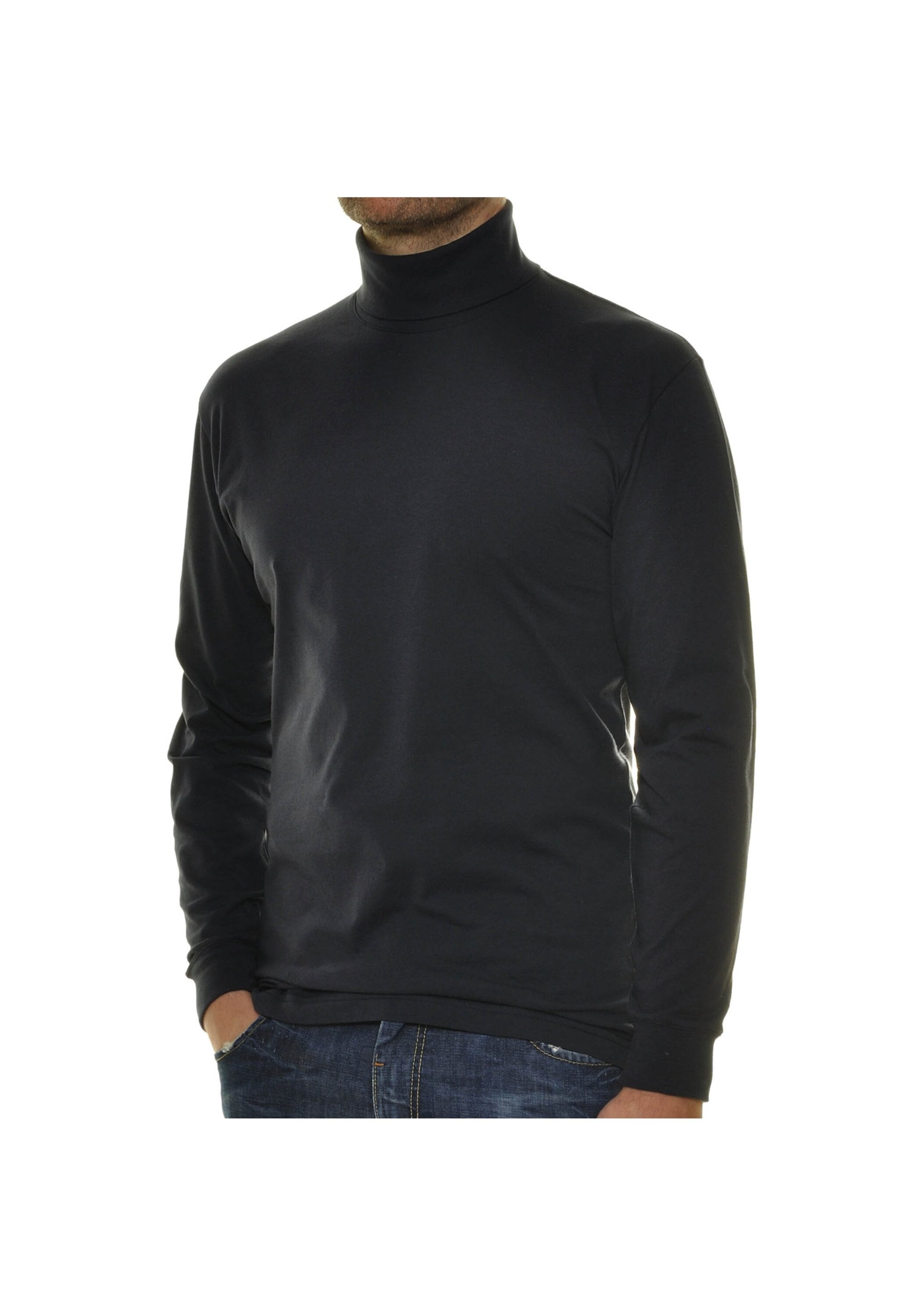 RAGMAN Sweater "Longsleeve Langarm Basic Rollkragen Regular Fit" günstig online kaufen