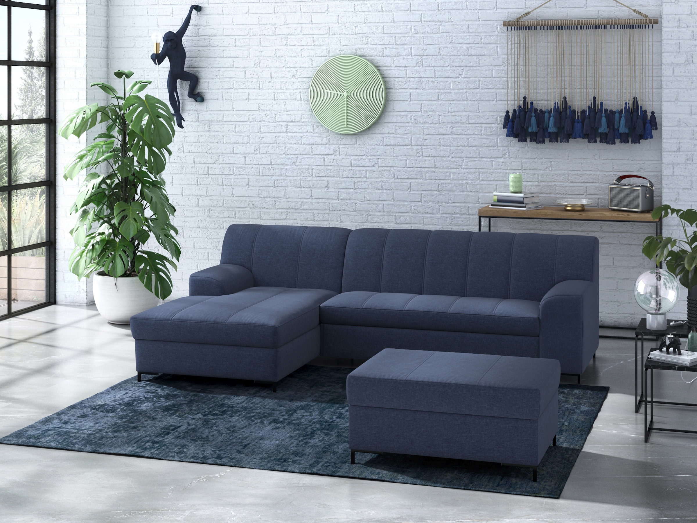 INOSIGN Polsterhocker »Balme«, passend zur Serie "Balme"