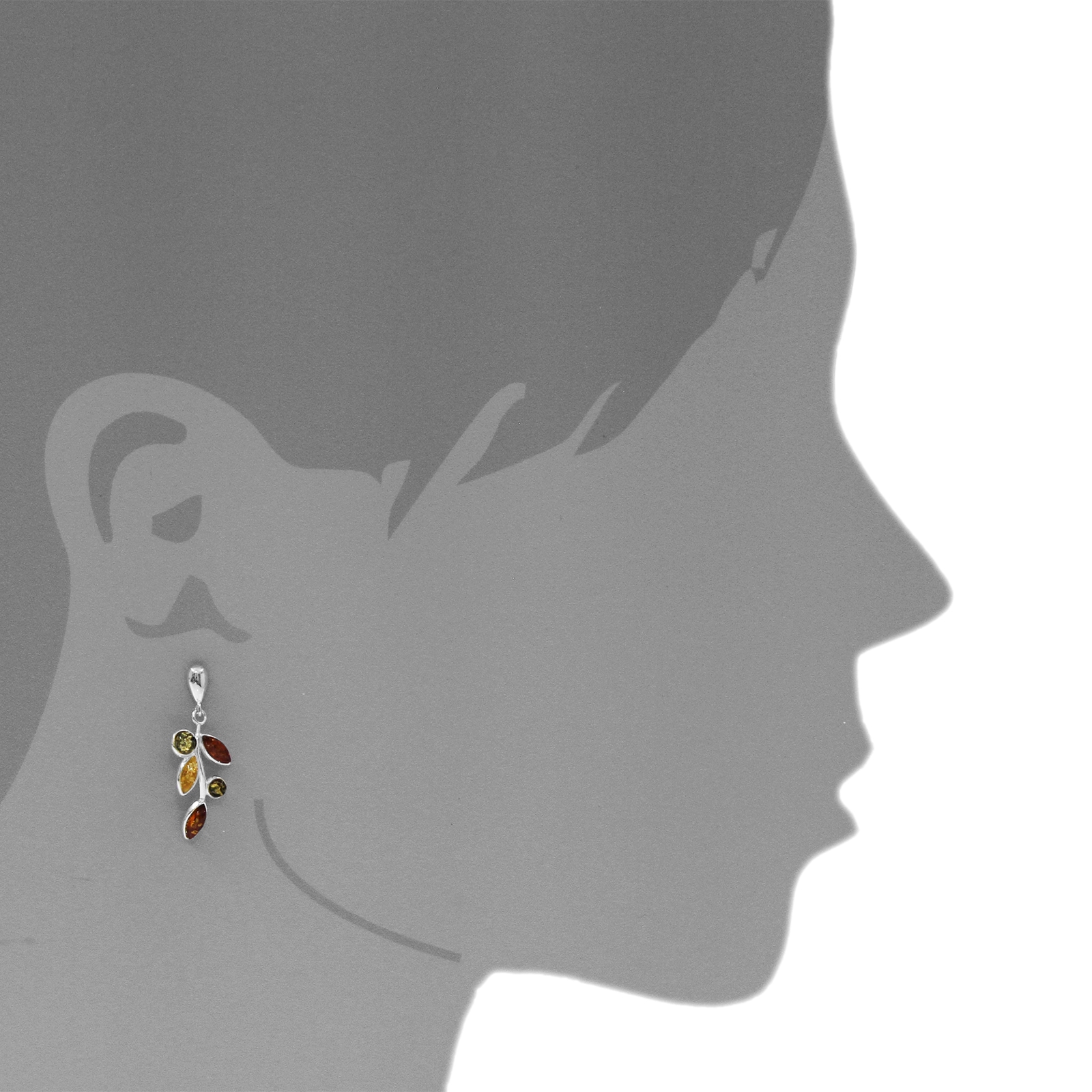 OSTSEE-SCHMUCK Paar Ohrstecker »Ostsee-Schmuck Ohrhänger Giulia Ohrhänger Giulia«