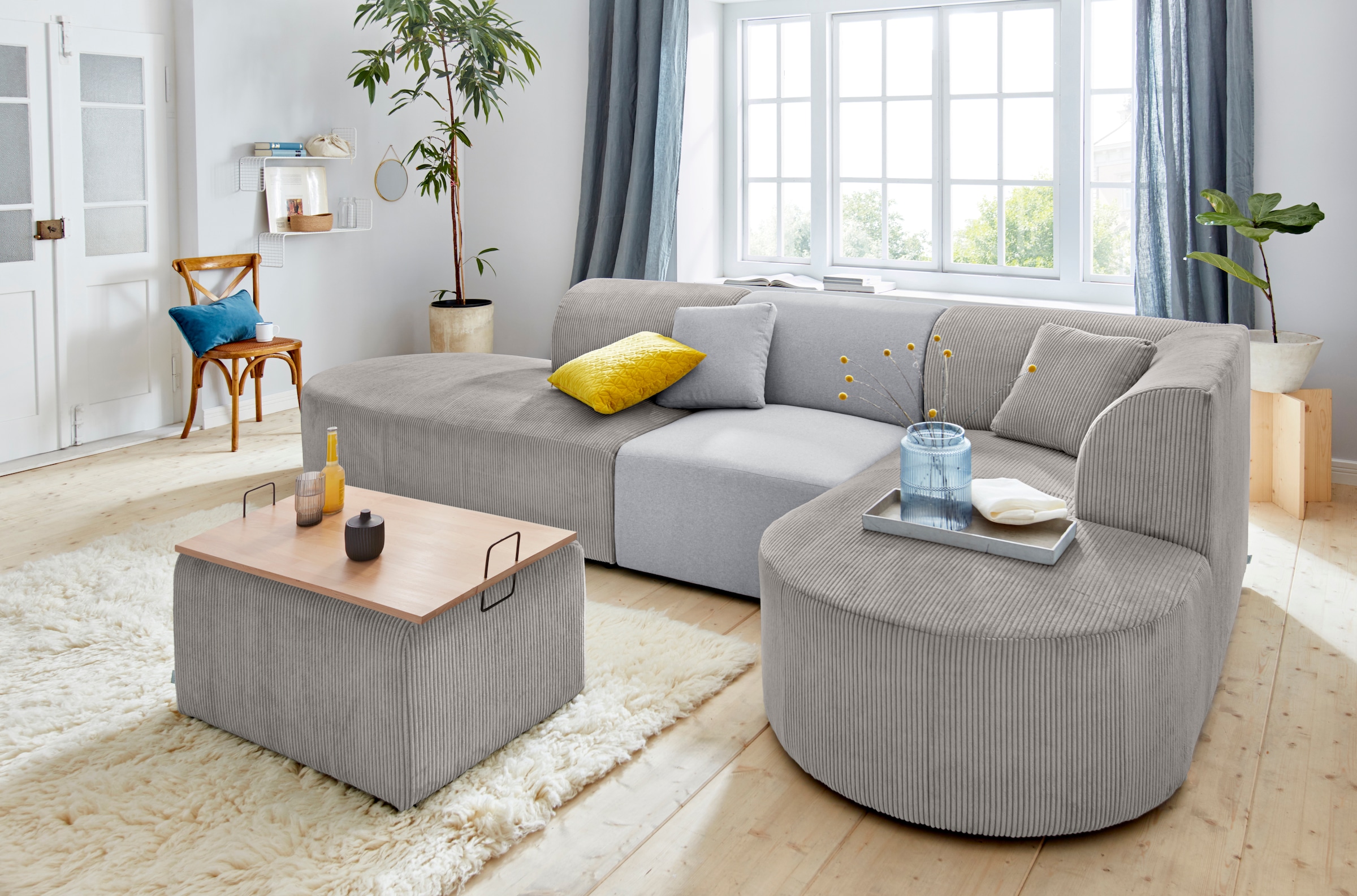 andas Sofa-Eckelement "Alesund", als Einzelelement oder Modulteil