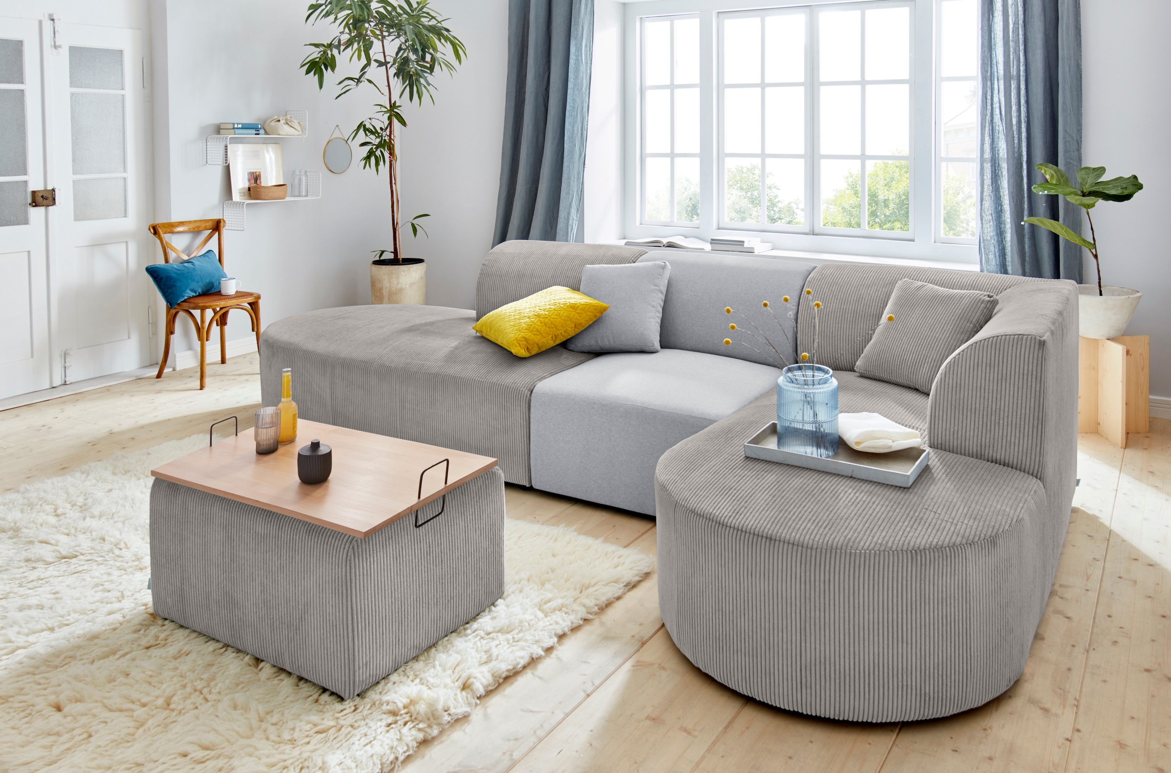 OTTO home Sofa-Eckelement "Alesund" als Einzelelement oder Modulteil günstig online kaufen