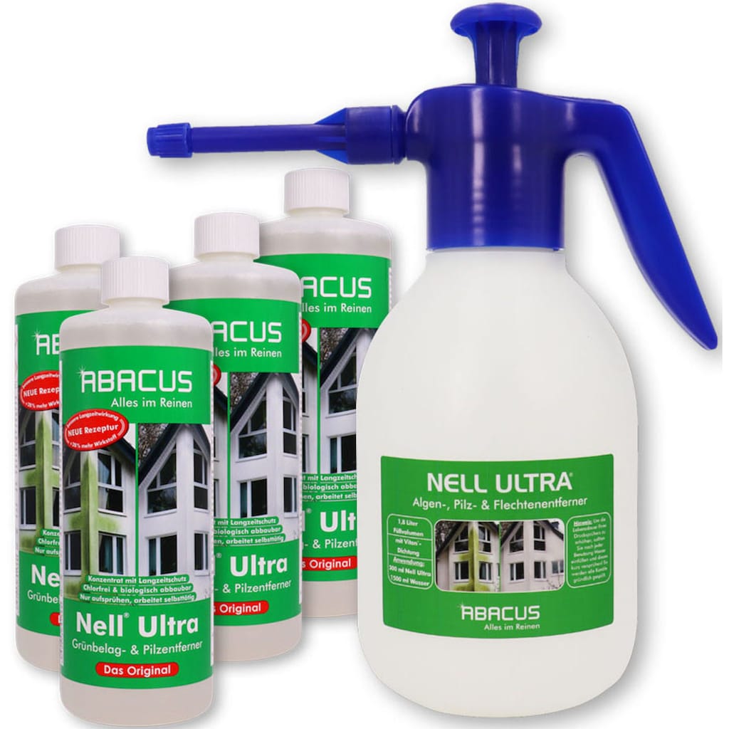 ABACUS Grünbelagentferner »NELL ULTRA«, (Set, 5 St.)