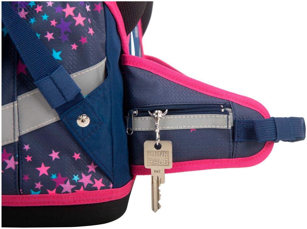SCHOOL-MOOD® Schulranzen »Timeless Pro«, retroreflektierende Flächen