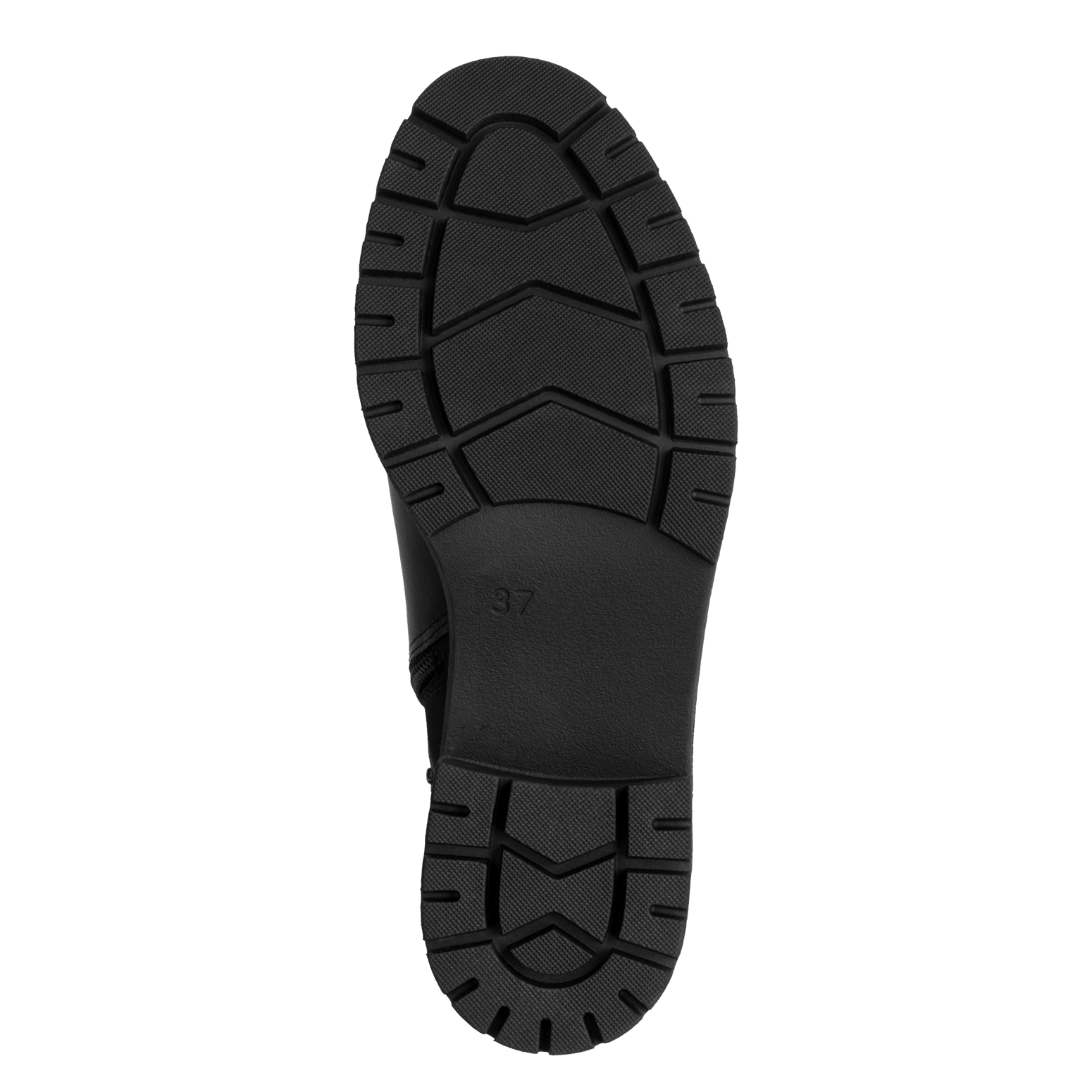 MARCO TOZZI Chelseaboots, Blockabstz, Stiefelette mit funkelenden Strasssteinchen besetzt