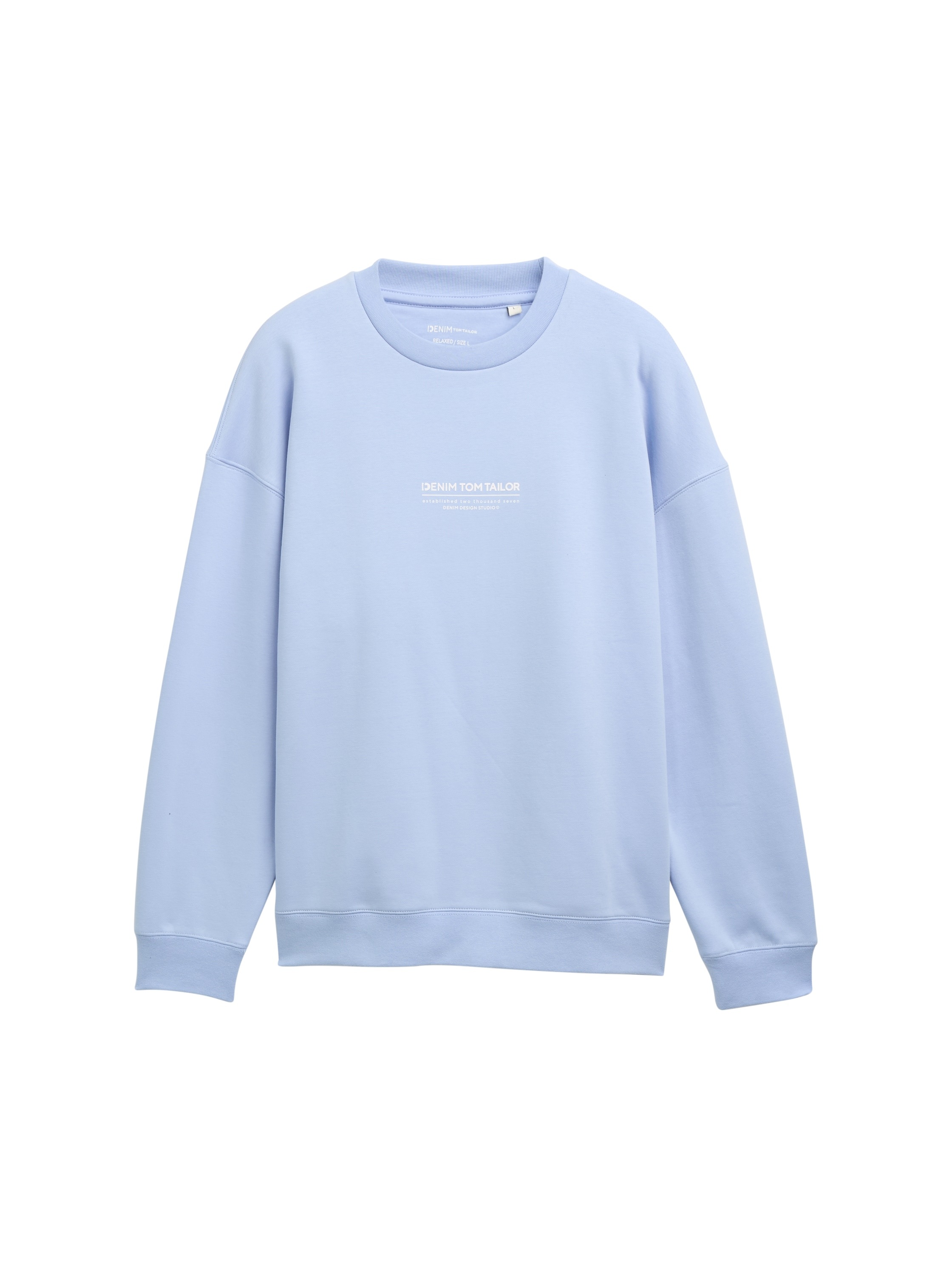 TOM TAILOR Denim Sweatshirt, mit Logo Print