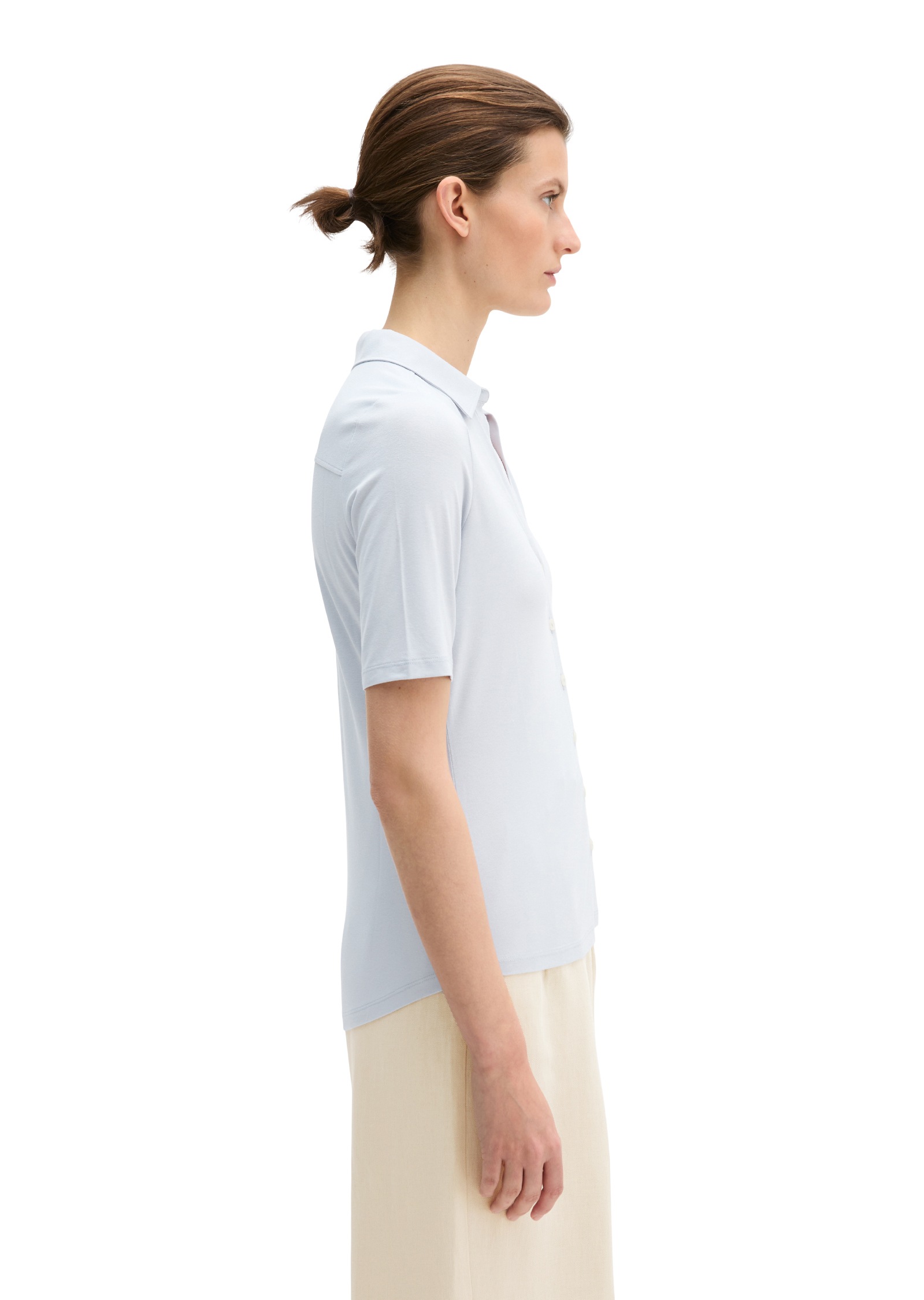 Marc O'Polo Kurzarmshirt »aus LENZING™ ECOVERO™«