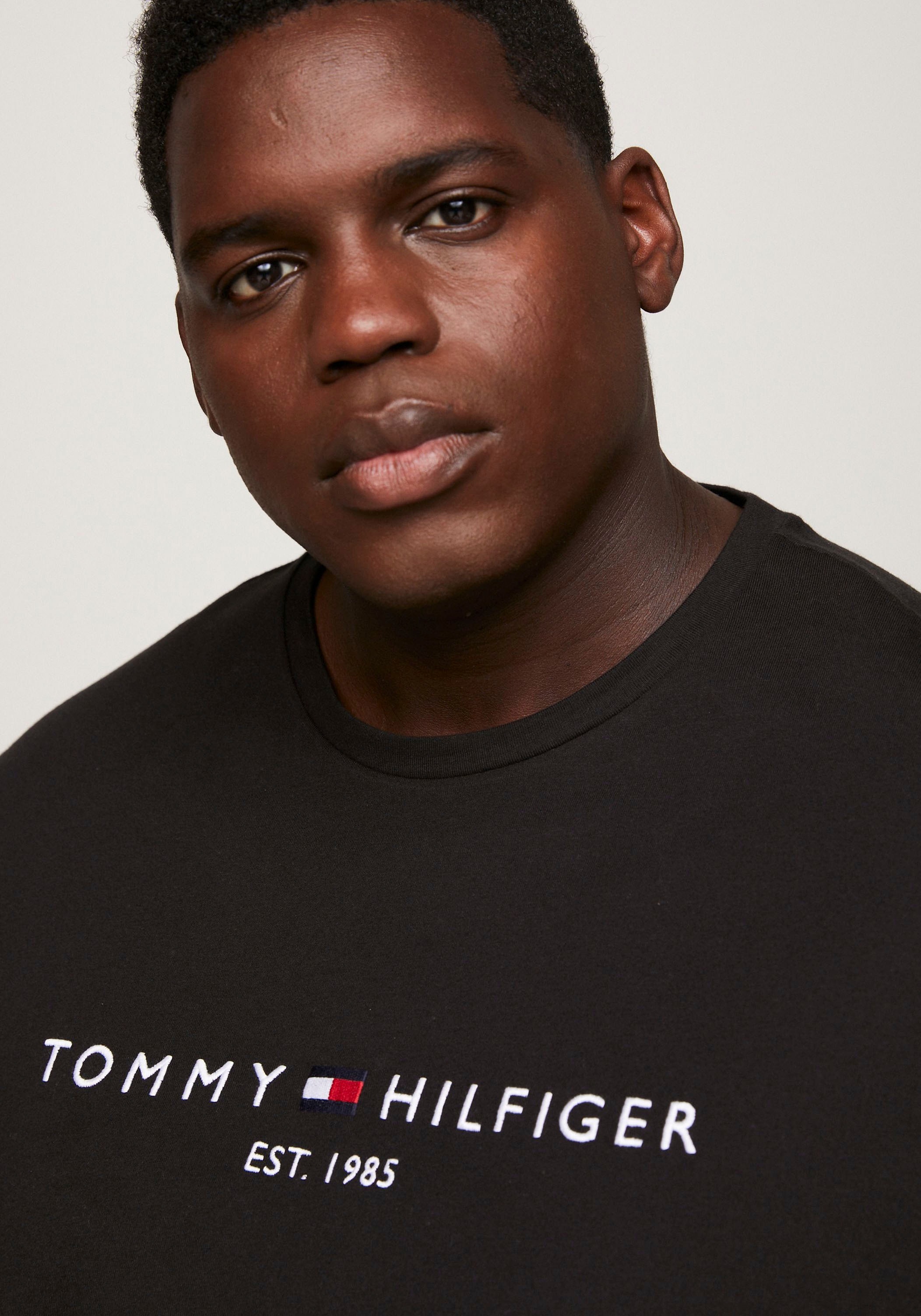 Tommy Hilfiger Big & Tall T-Shirt »BT-TOMMY LOGO TEE-B«