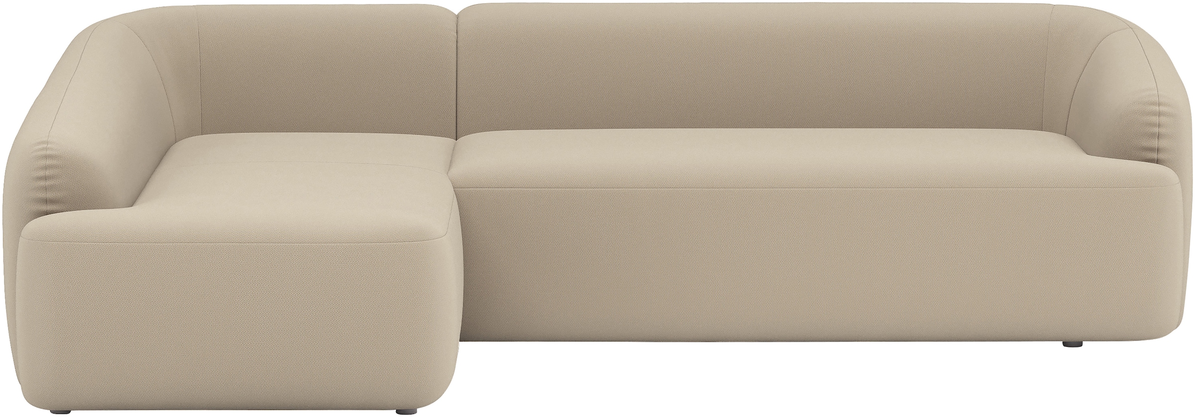 INOSIGN Ecksofa "Nergal, organisches Design, Breite 296cm, L-Form", Moderne günstig online kaufen