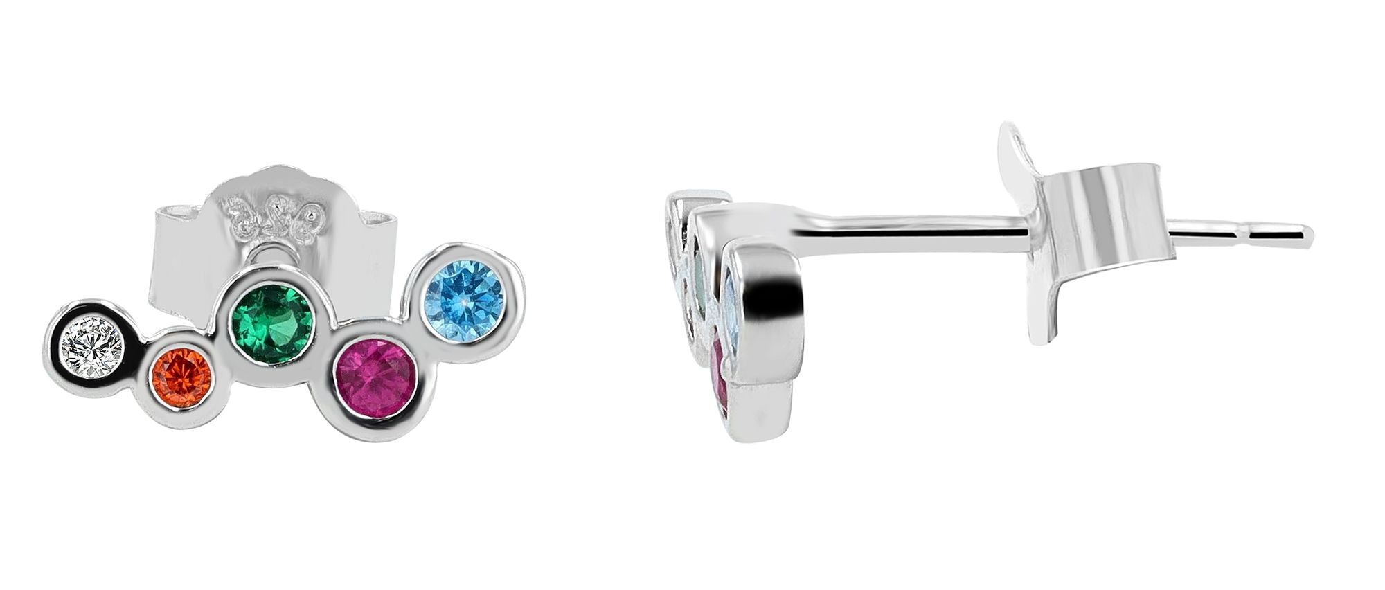 Adelia´s Paar Ohrhänger "Damen Ohrringe – Ohrstecker aus 925 Silber mit Zir günstig online kaufen