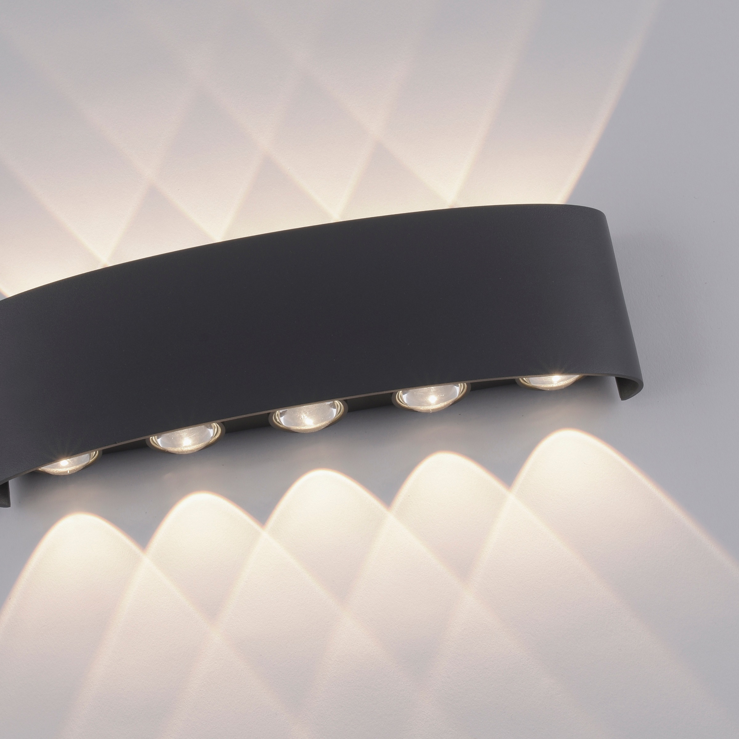 Paul Neuhaus Außen-Wandleuchte »CARLO«, 10 flammig, Leuchtmittel LED-Board | LED fest integriert, Schutzart IP 54, Für Außen- und Innenbereich