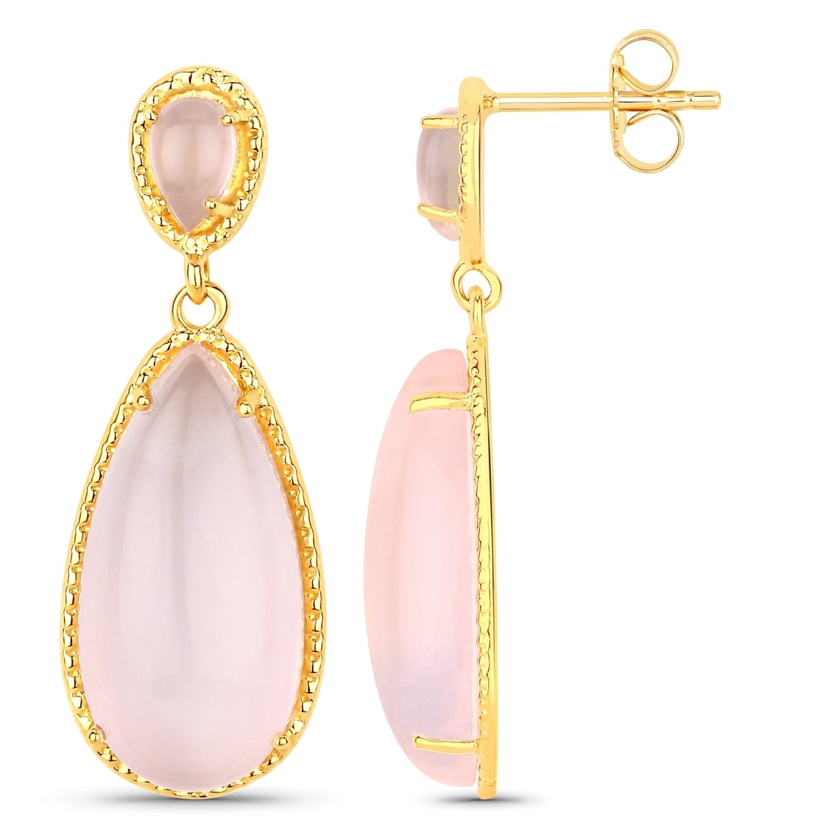 Rafaela Donata Set K41 Drop Earrings Yellow Gold 2