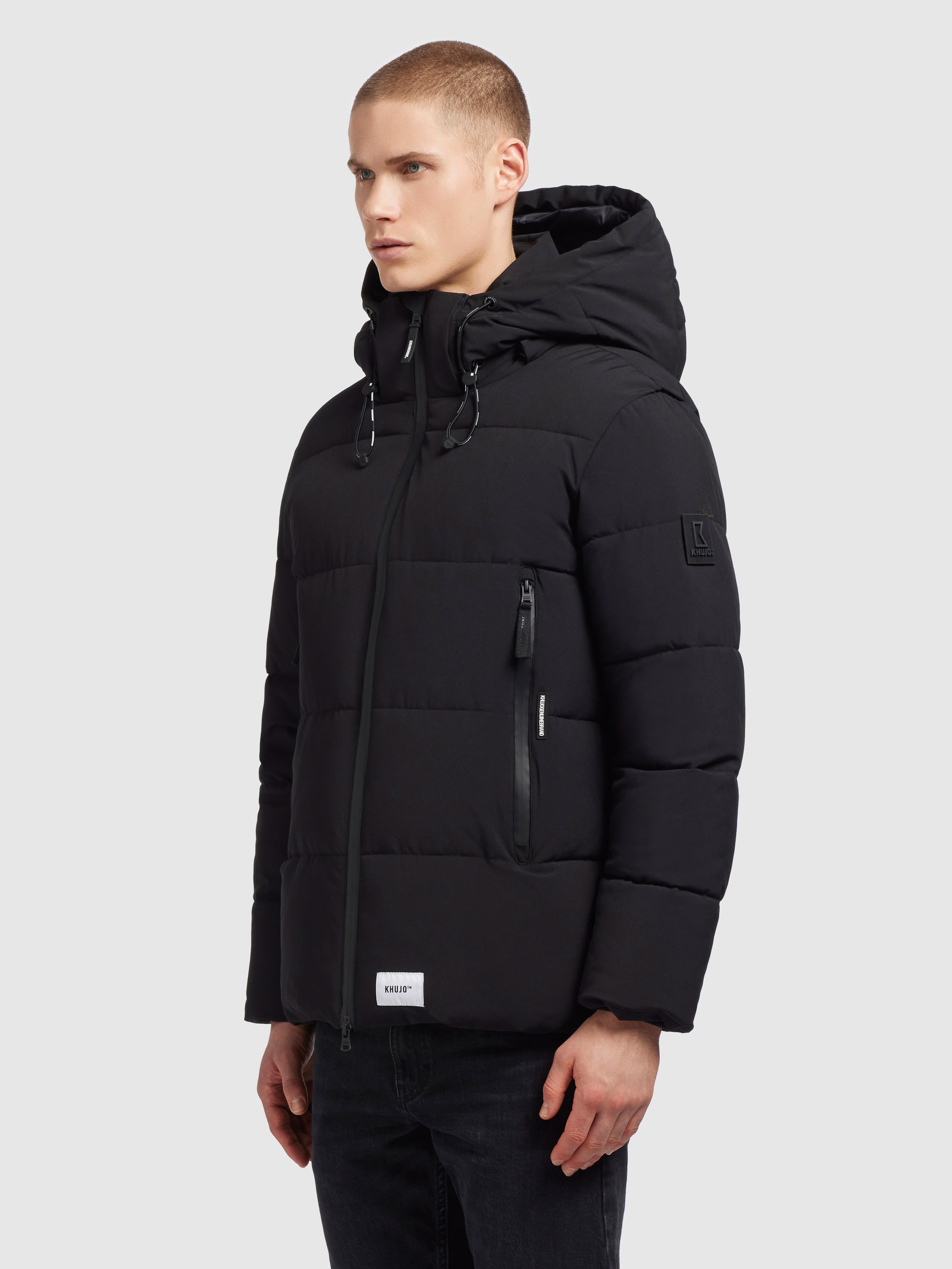 khujo Steppjacke »TURREL2«, (1 St.), mit Kapuze