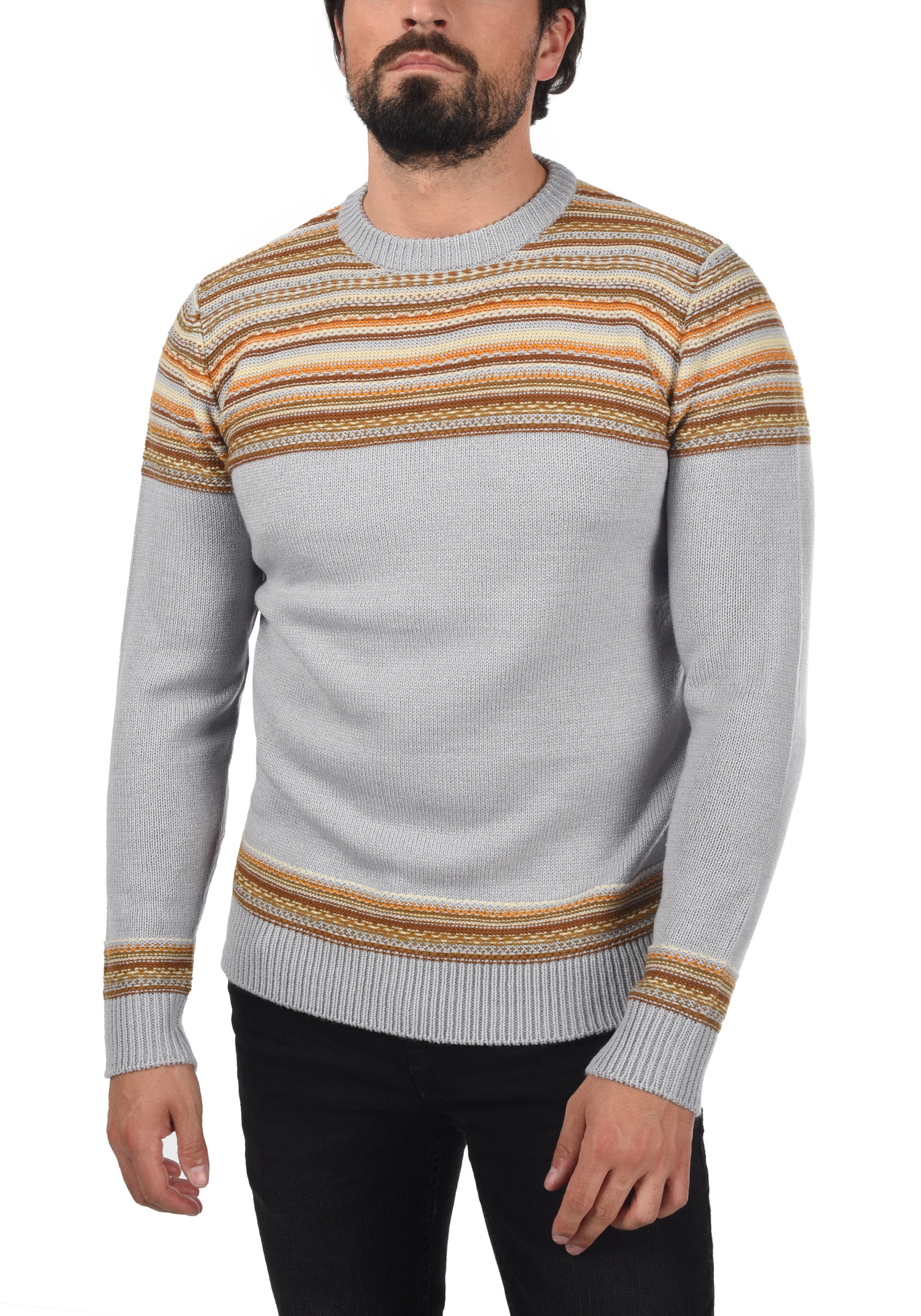 Indicode Strickpullover "Strickpullover IDLurdes" günstig online kaufen