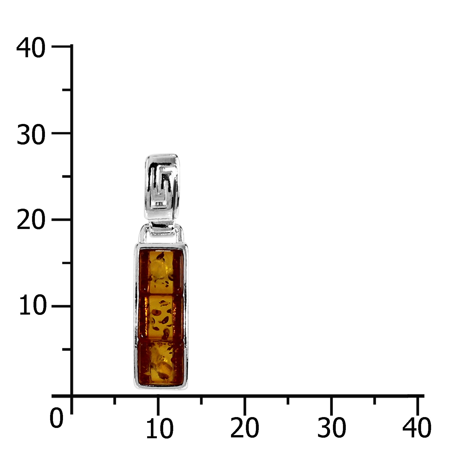 OSTSEE-SCHMUCK Kettenanhänger »- Walda - Silber 925/000 - Bernstein«
