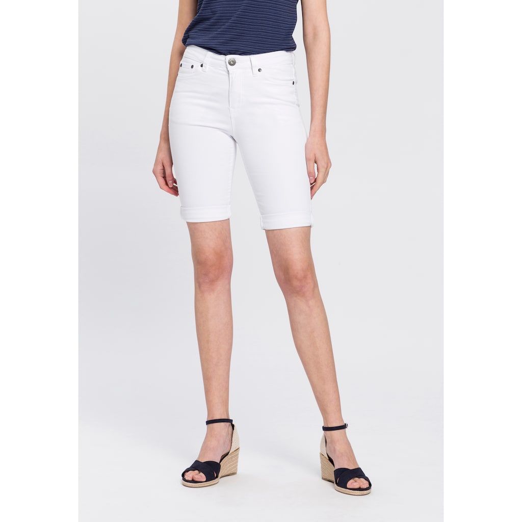 Arizona Jeansbermudas, High Waist