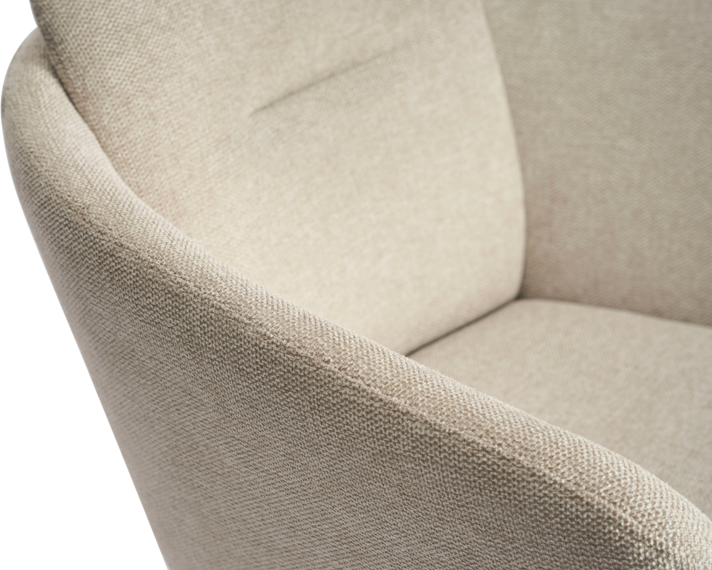 LeGer Home by Lena Gercke Esszimmerstuhl »Fleur, TOPSELLER!, OTTOs Choice« (Set) 2 Stk.Strukturstoff, ergonomisches Design, gesteppte Rückenlehne