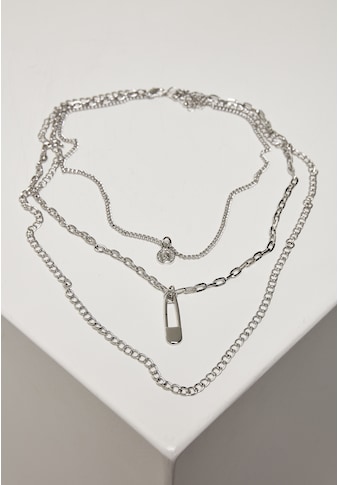 URBAN CLASSICS Schmuckset »Urban Classics Accessoires Safety Pin Layering Necklace« kaufen