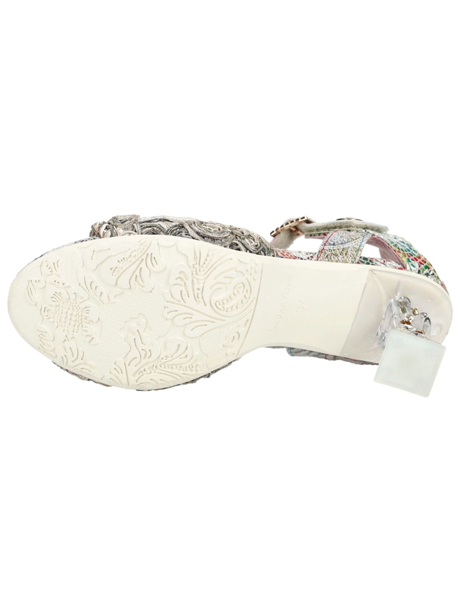 LAURA VITA High-Heel-Pumps »LAURA VITA Pumps Leder/Textil«