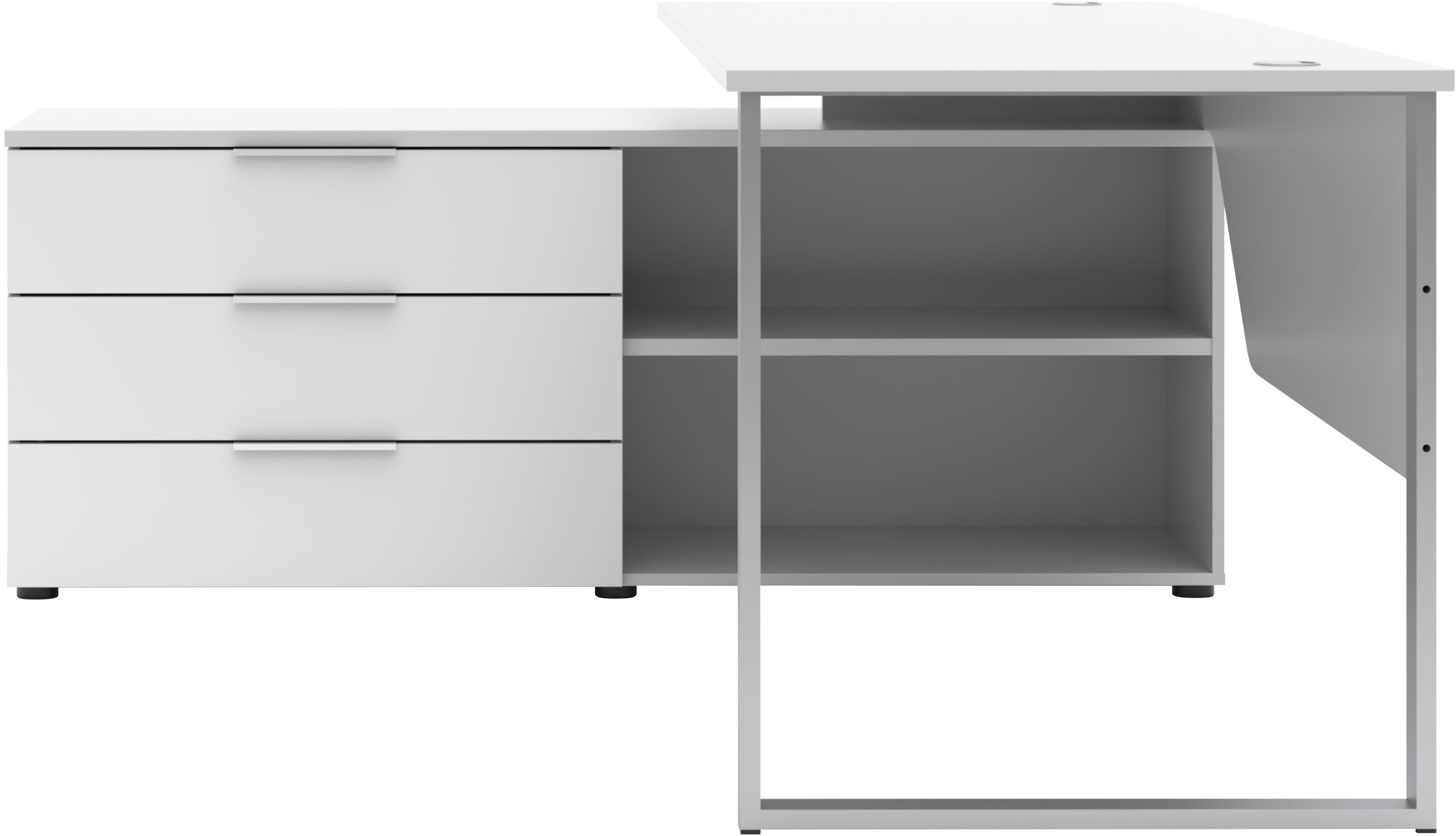 Innostyle Schreibtisch "Schreibtisch Santorin, 180/77/160 cm ( B/H/T)" 1 St günstig online kaufen