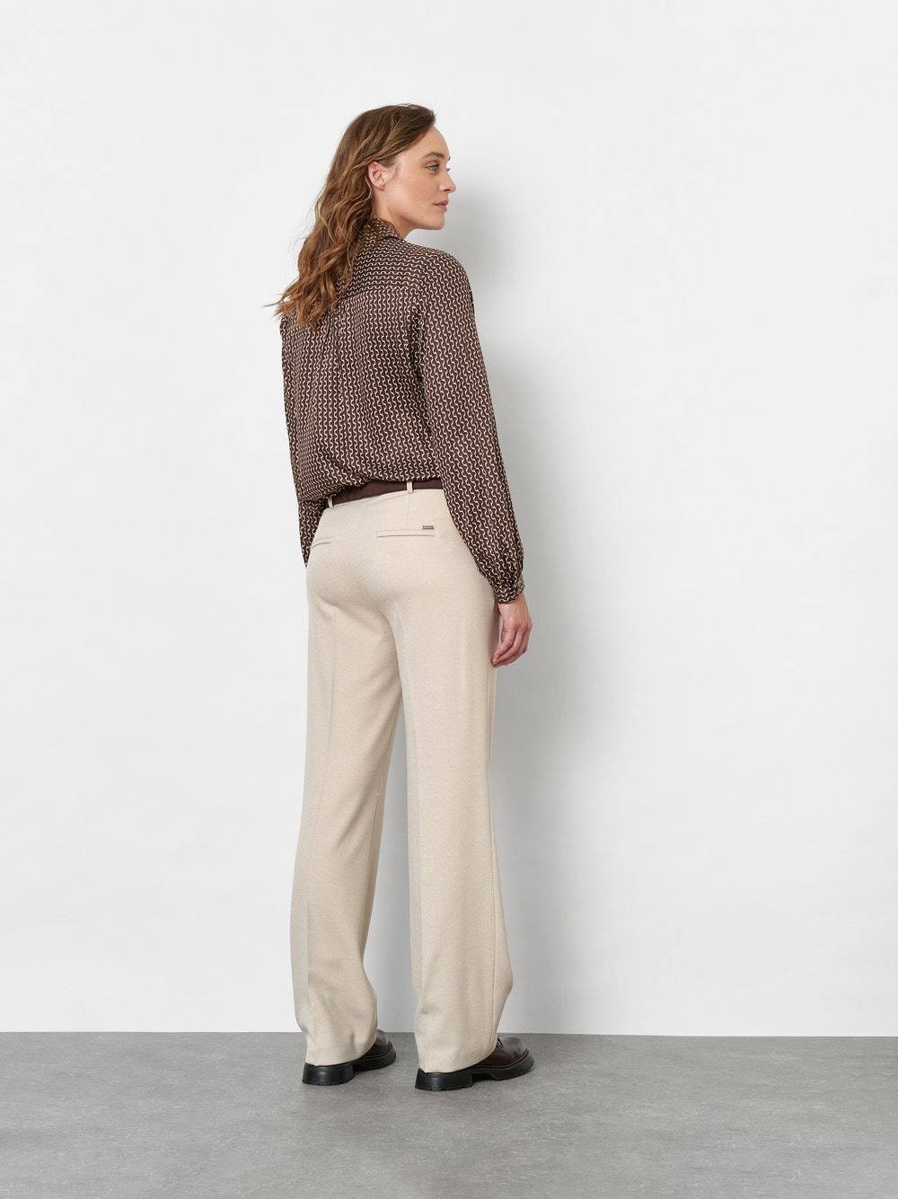 TONI Stoffhose »Jenny Wide Leg«  mit Bügelfalten und Stretch