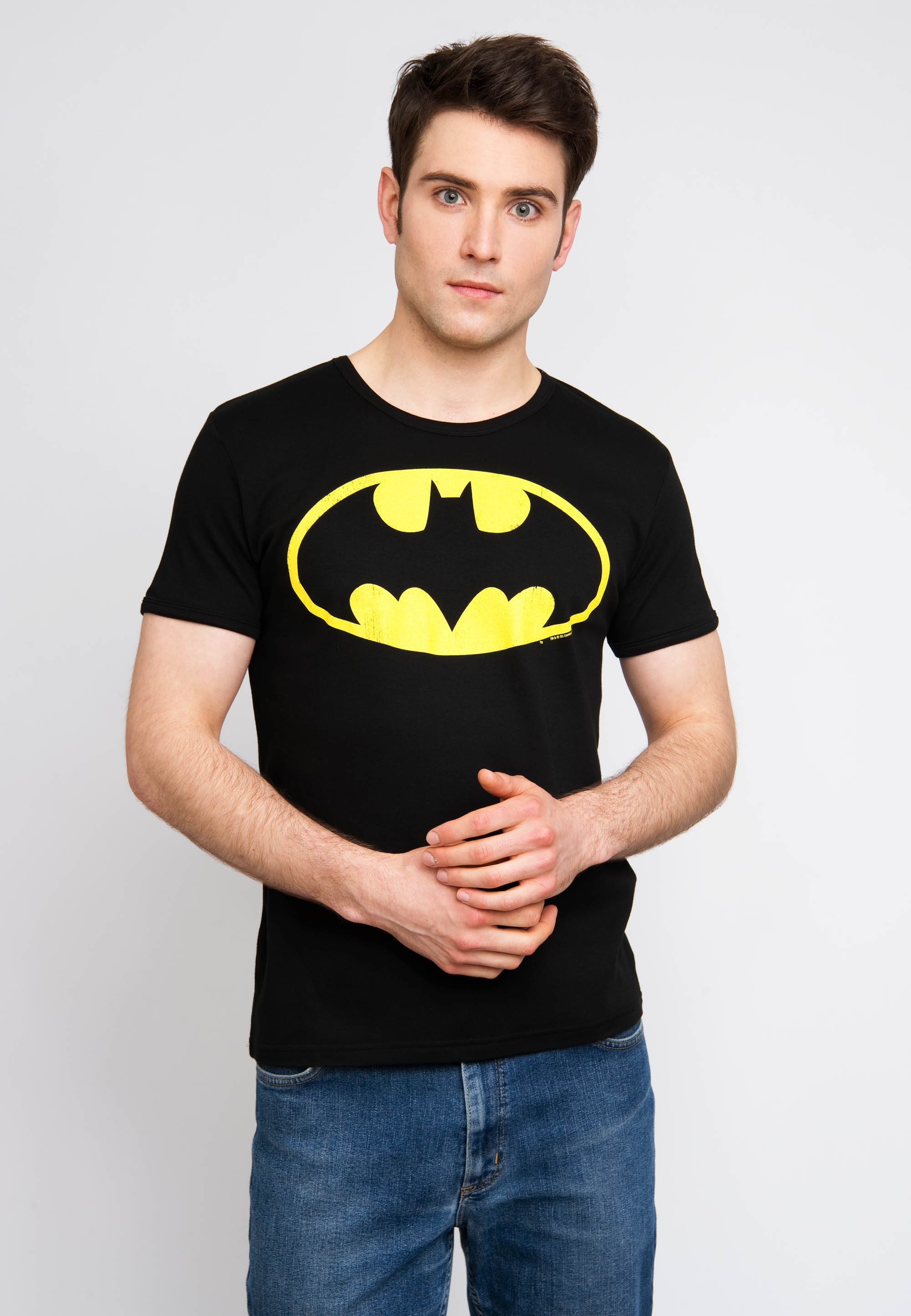 T-Shirt mit Batman-Logo