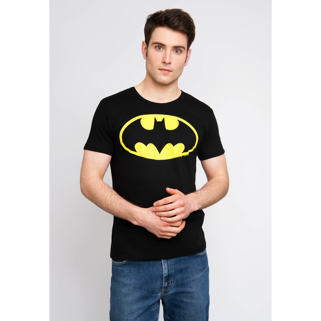 LOGOSHIRT T-Shirt »DC - Batman Logo«