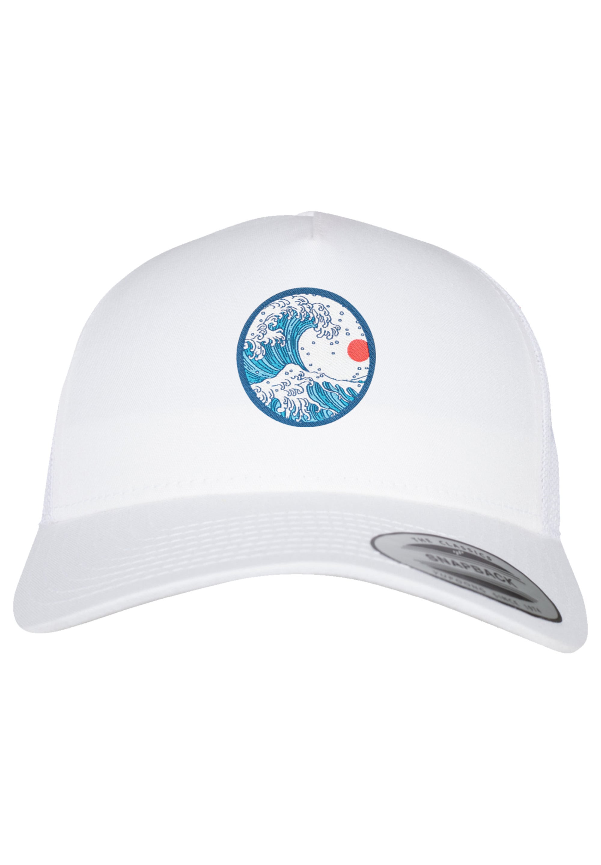 F4NT4STIC Schirmmütze »Retro Trucker Cap Kanagawa«, Print