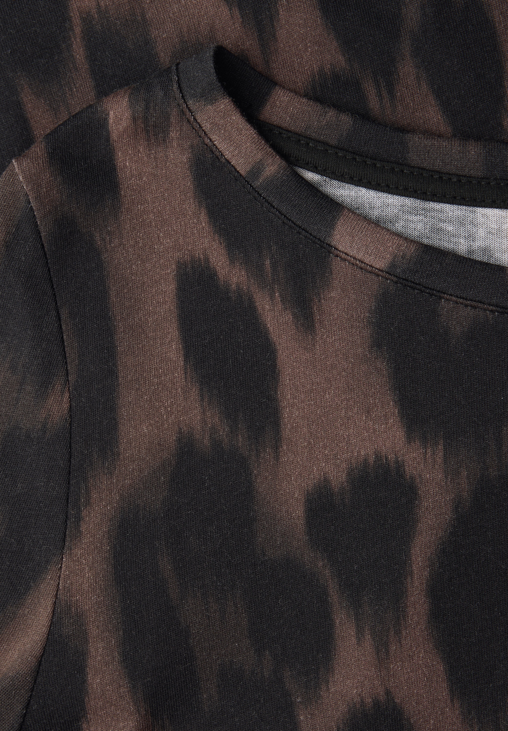STREET ONE STUDIO Langarmshirt mit Leoprint