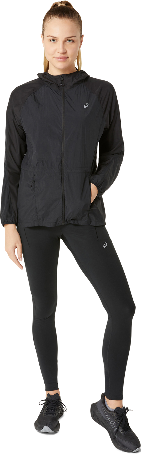 Asics Laufjacke »ROAD PACKABLE JACKET«, mit Kapuze