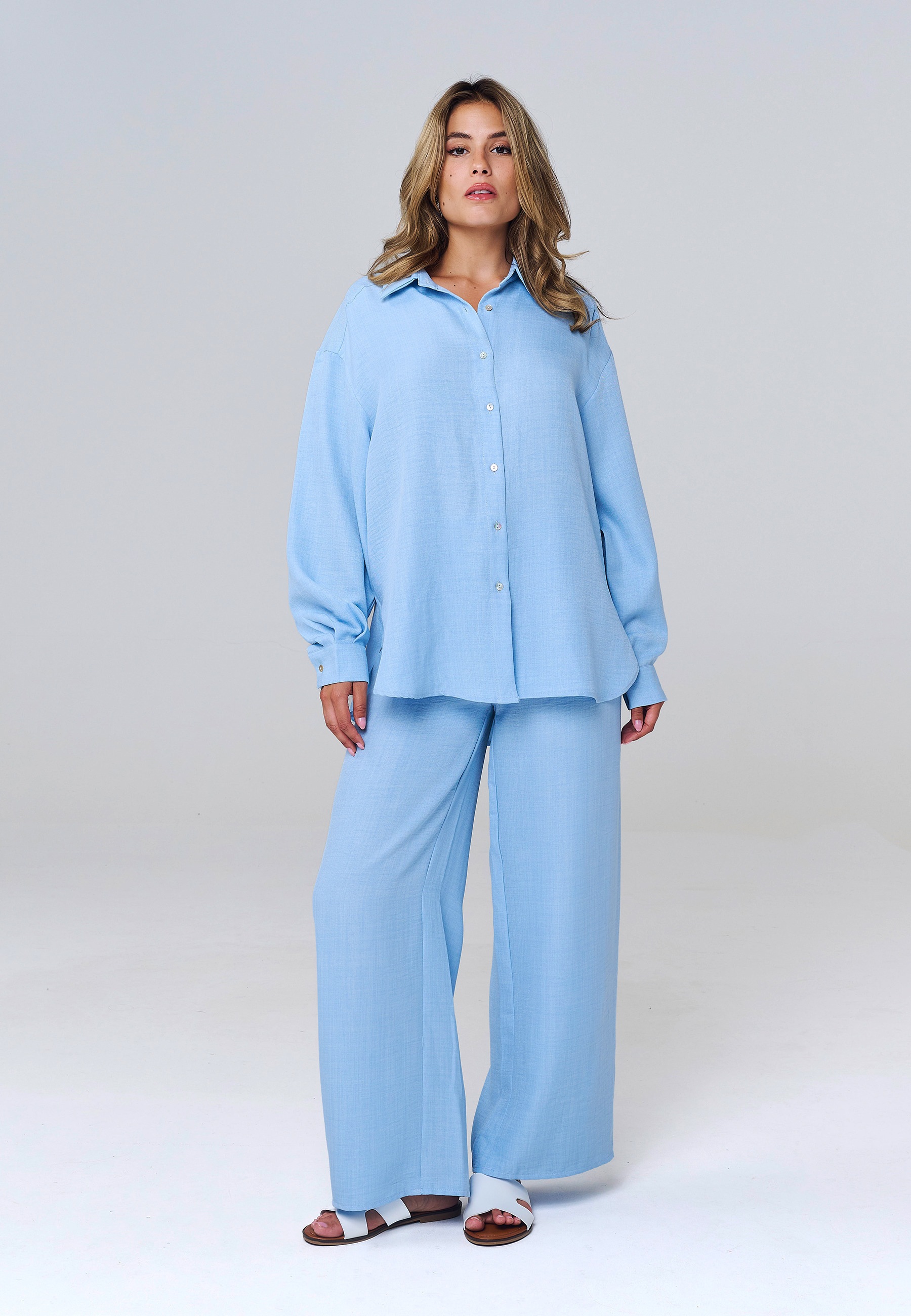 ESTELOU Langarmhemd »ESTELOU Light Pant«