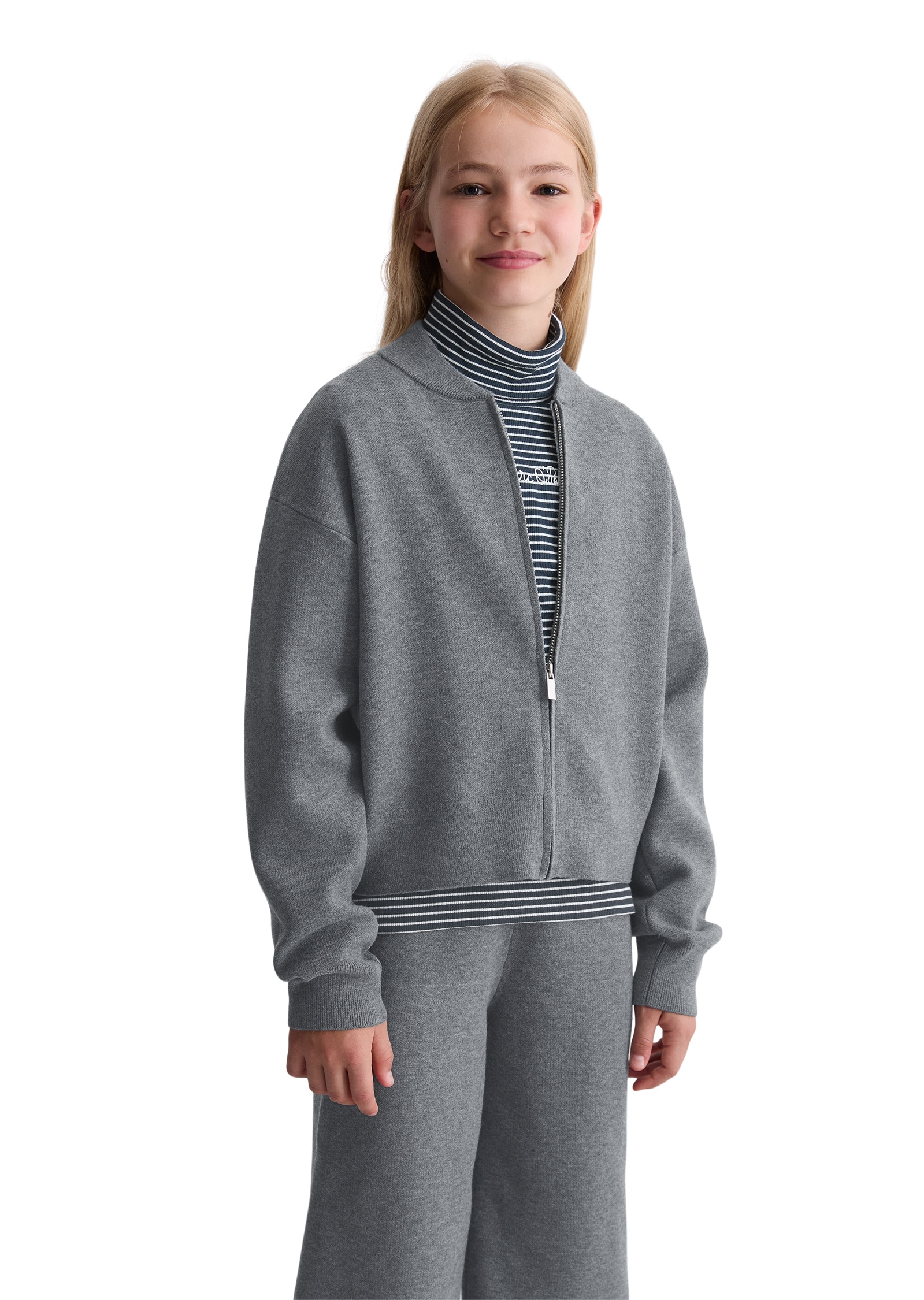 Marc O'Polo Cardigan »mit kompakter Strickstruktur«